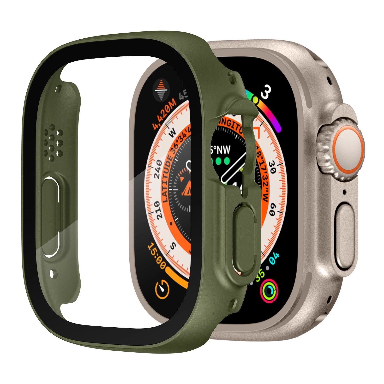 Glass Screen Protector Case For Apple Watch Ultra - Image 10