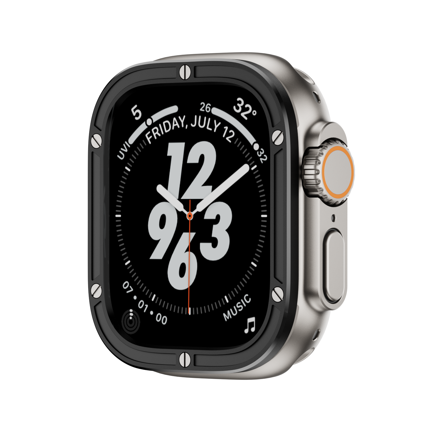Immortal Steel Nail Protection Circle For Apple Watch Ultra - Image 10