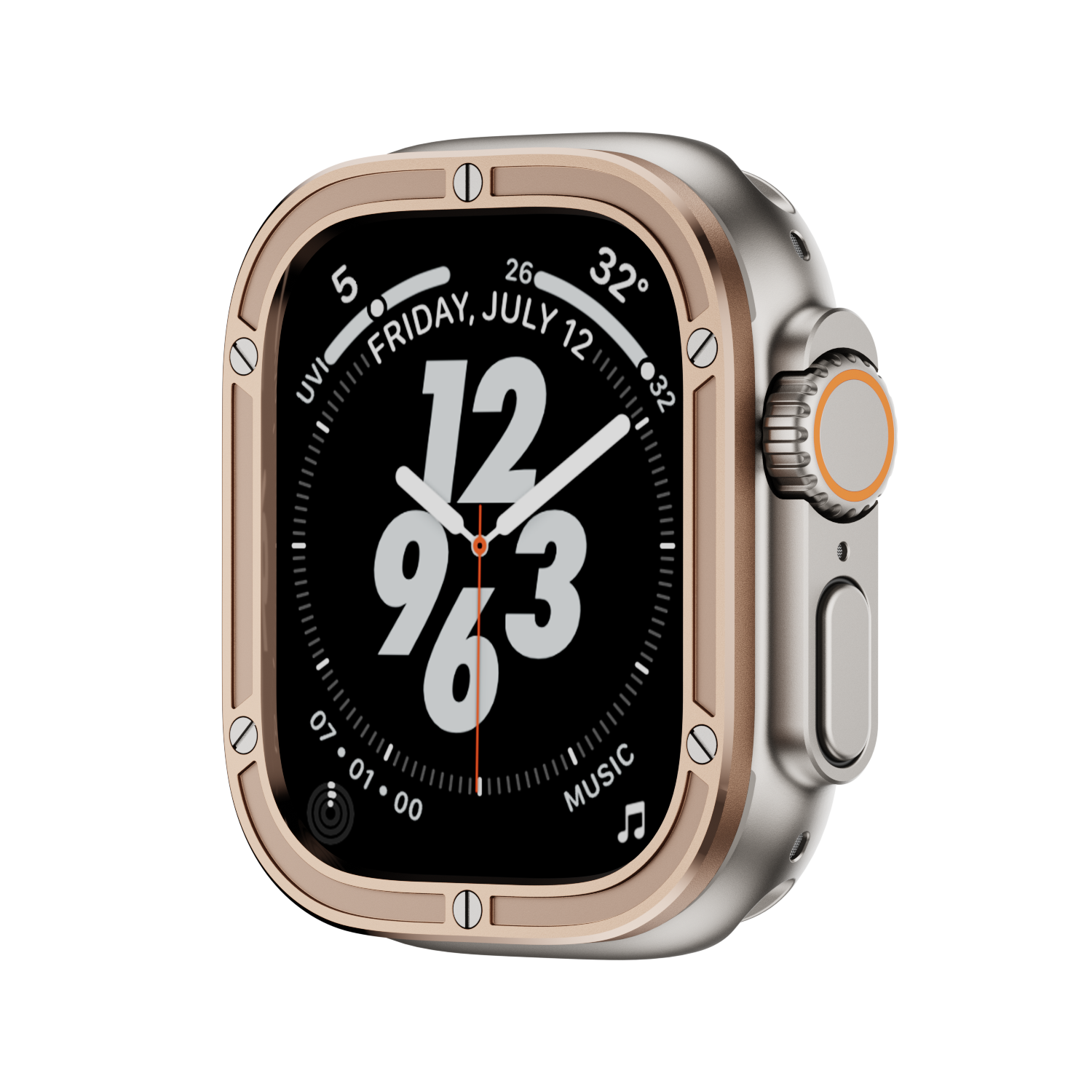 Immortal Steel Nail Protection Circle For Apple Watch Ultra - Image 11