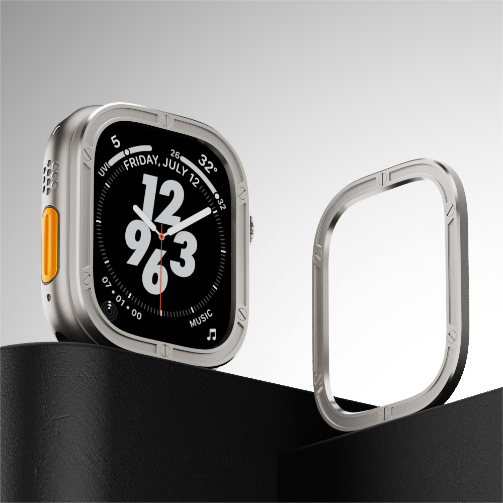 Immortal Steel Nail Protection Circle For Apple Watch Ultra - Image 7