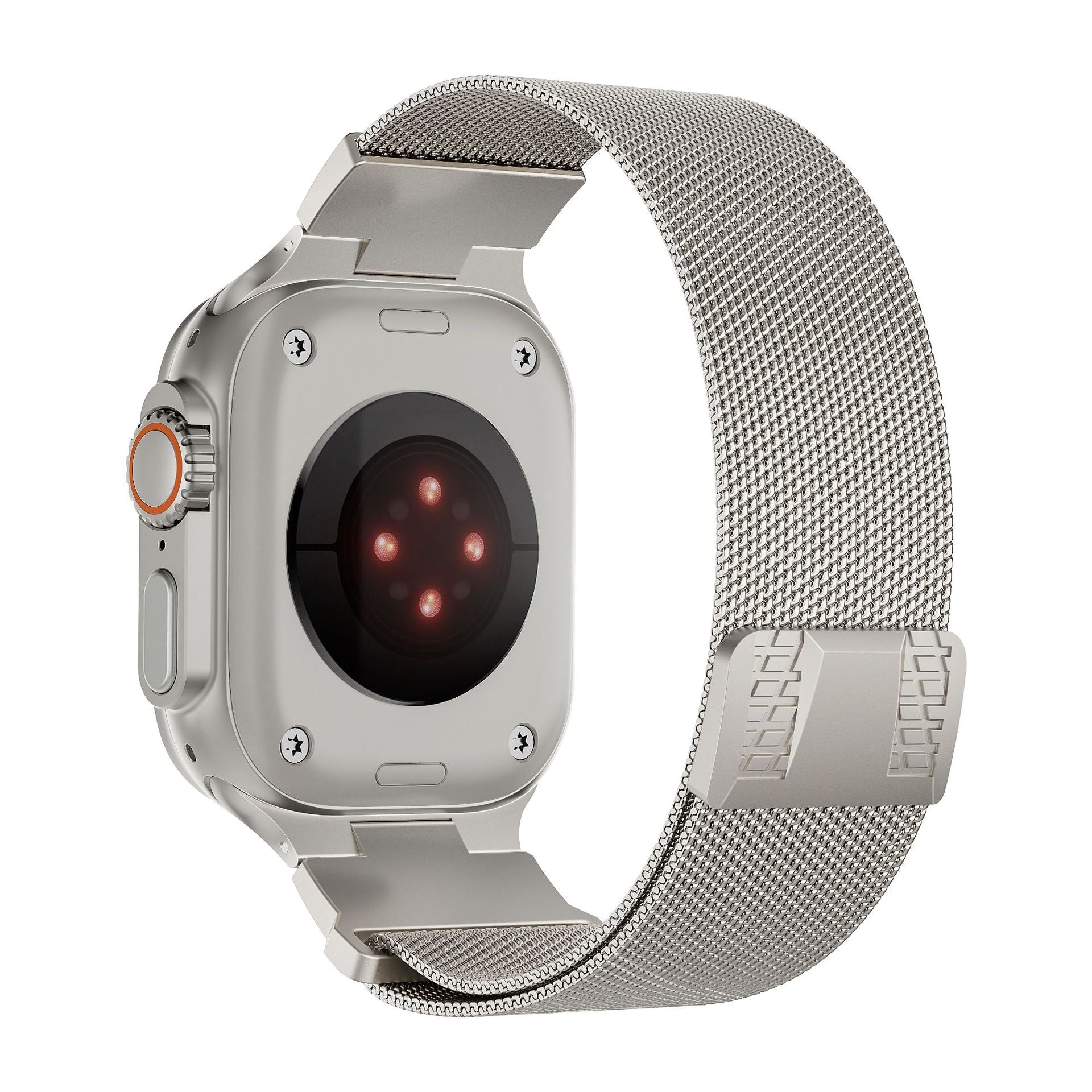 Mecha Milanese Loop Magnetic Band For Apple Watch - Image 2