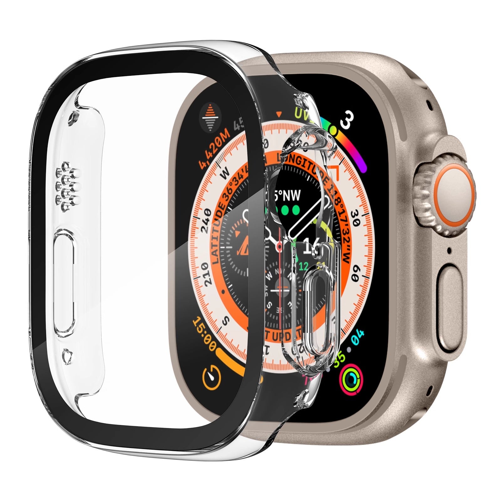 Glass Screen Protector Case For Apple Watch Ultra - Image 6