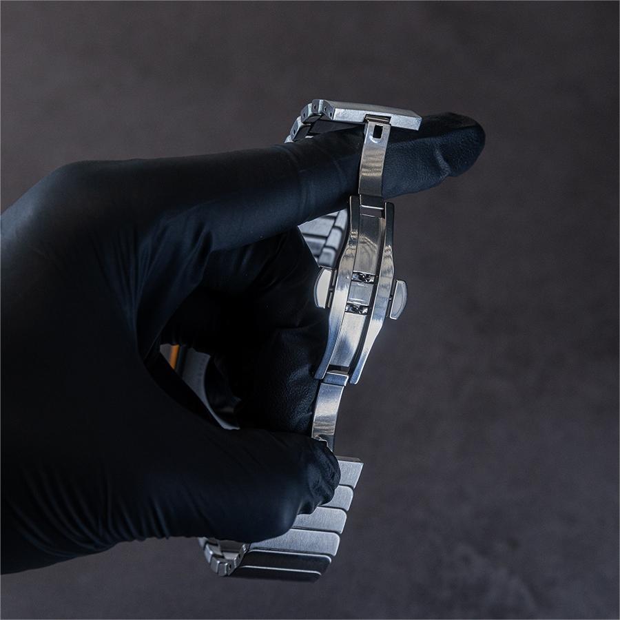 Stainless Steel Butterfly Buckle Band For Apple Watch - Image 3