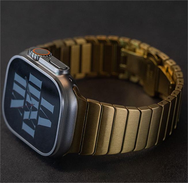 Stainless Steel Butterfly Buckle Band For Apple Watch - Image 7