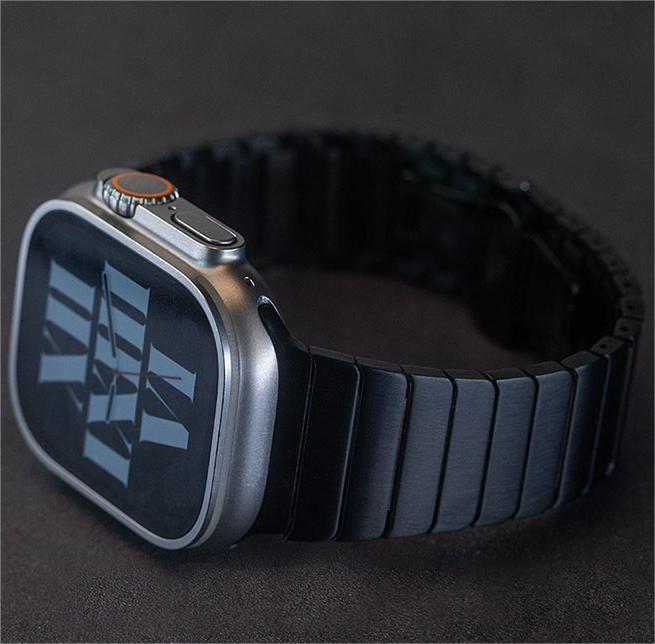 Stainless Steel Butterfly Buckle Band For Apple Watch - Image 9