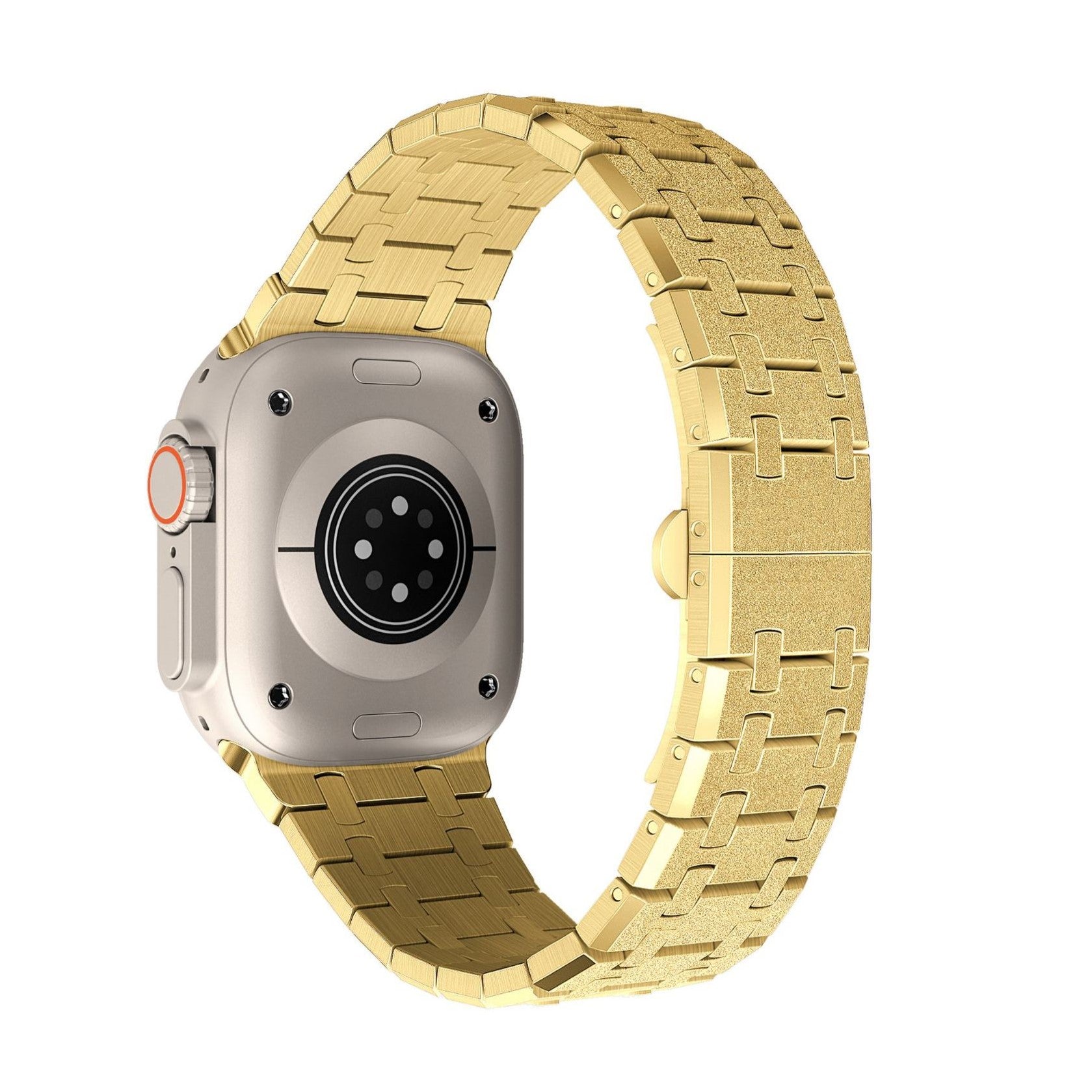AP Stainless Steel Flashing Double Chain Band For Apple Watch - Image 8