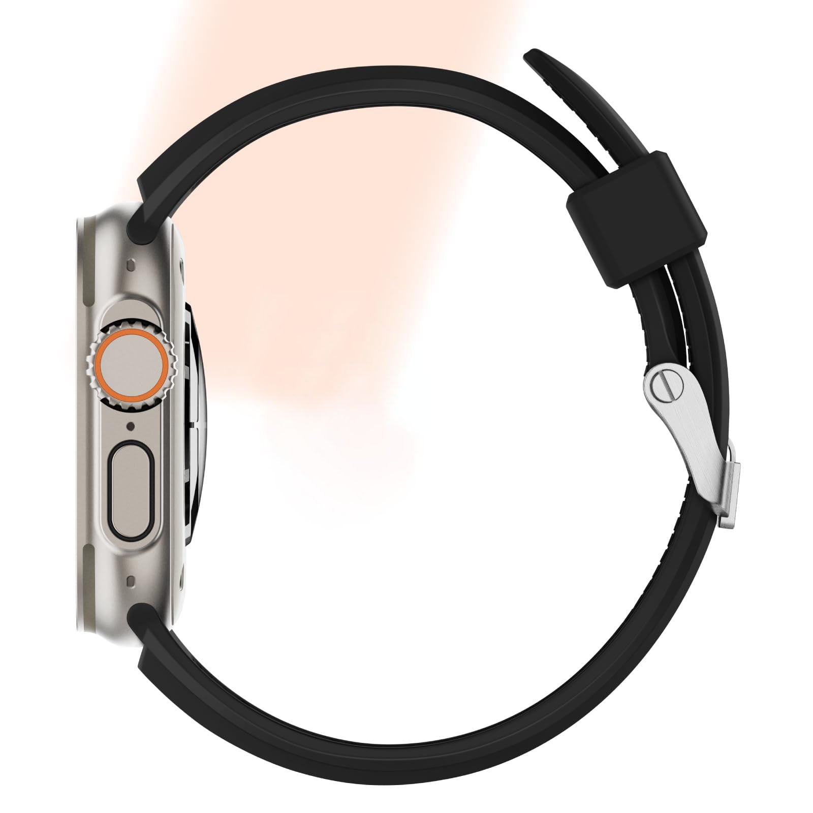 Grid Rugged Silicone Sport Band For Apple Watch - Image 6