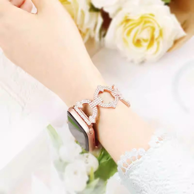 Sparkling Diamond Bracelet For Apple Watch - Image 5