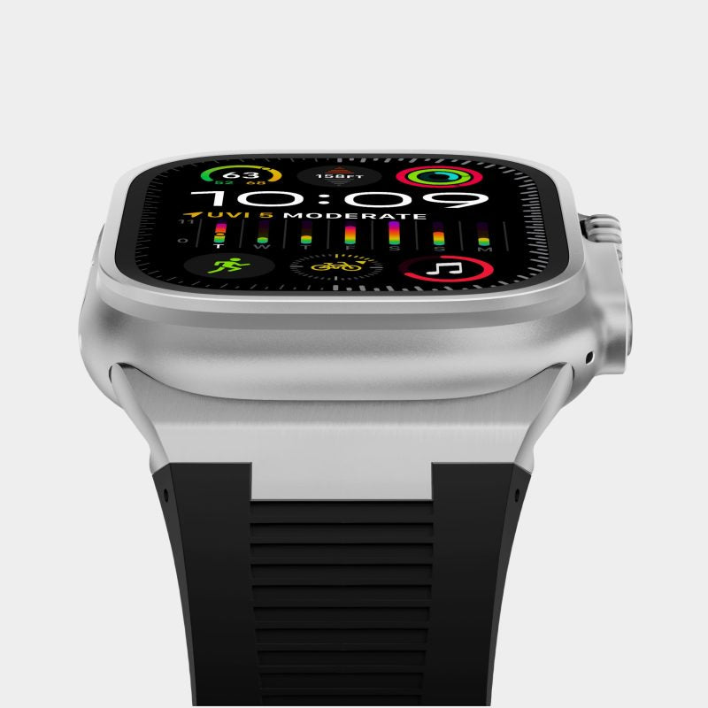 AP New Connector Silicone Band For Apple Watch - Image 3