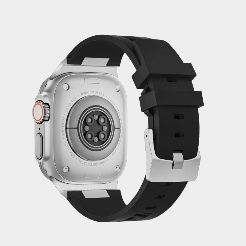 AP New Connector Silicone Band For Apple Watch - Image 2
