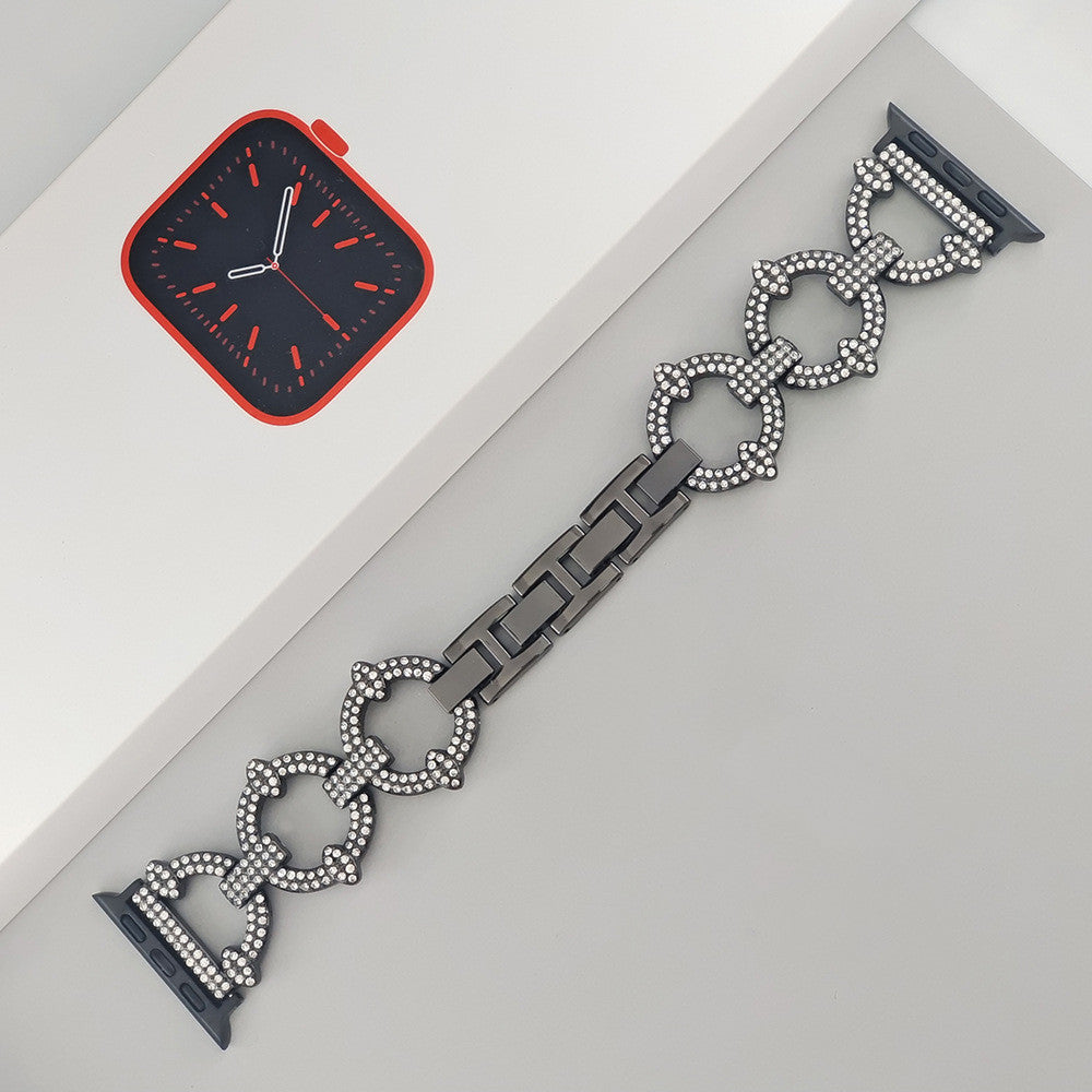 Sparkling Diamond Bracelet For Apple Watch - Image 7