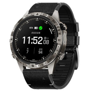 Garmin Quick Fit Rubber With Leather Band