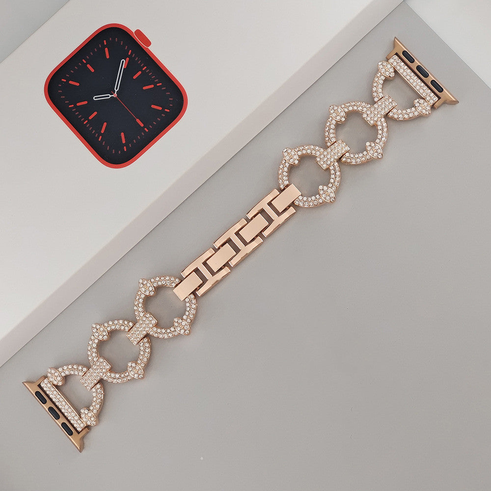 Sparkling Diamond Bracelet For Apple Watch - Image 8