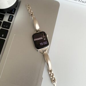 Simple Metal Bracelet For Apple Watch