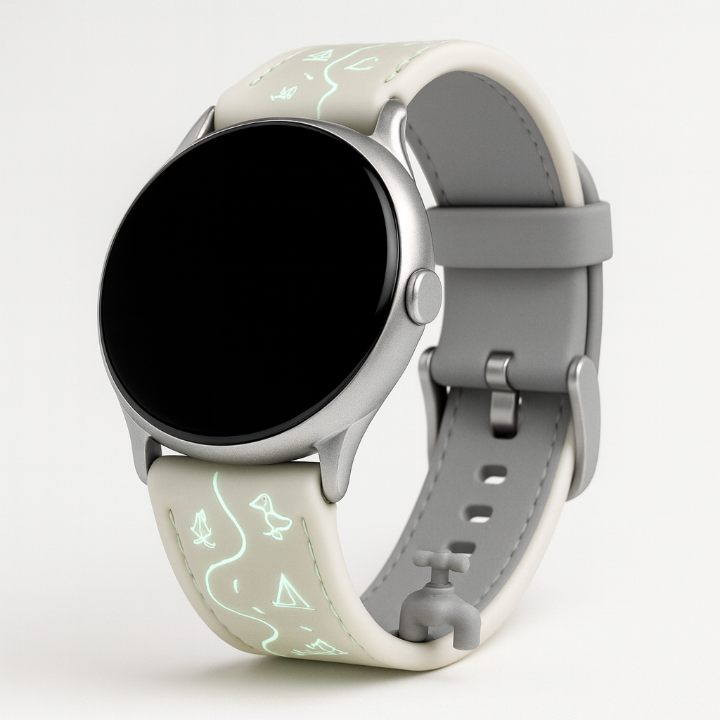 NightTrail Glow Engraved Band