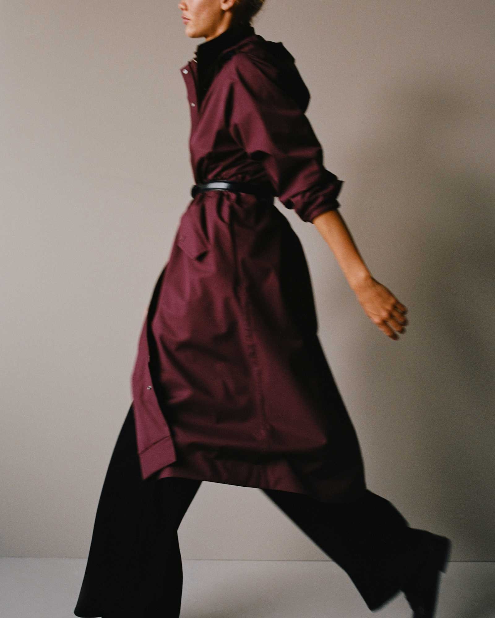 Weather Proof Rain Trench Coat - 图片 3