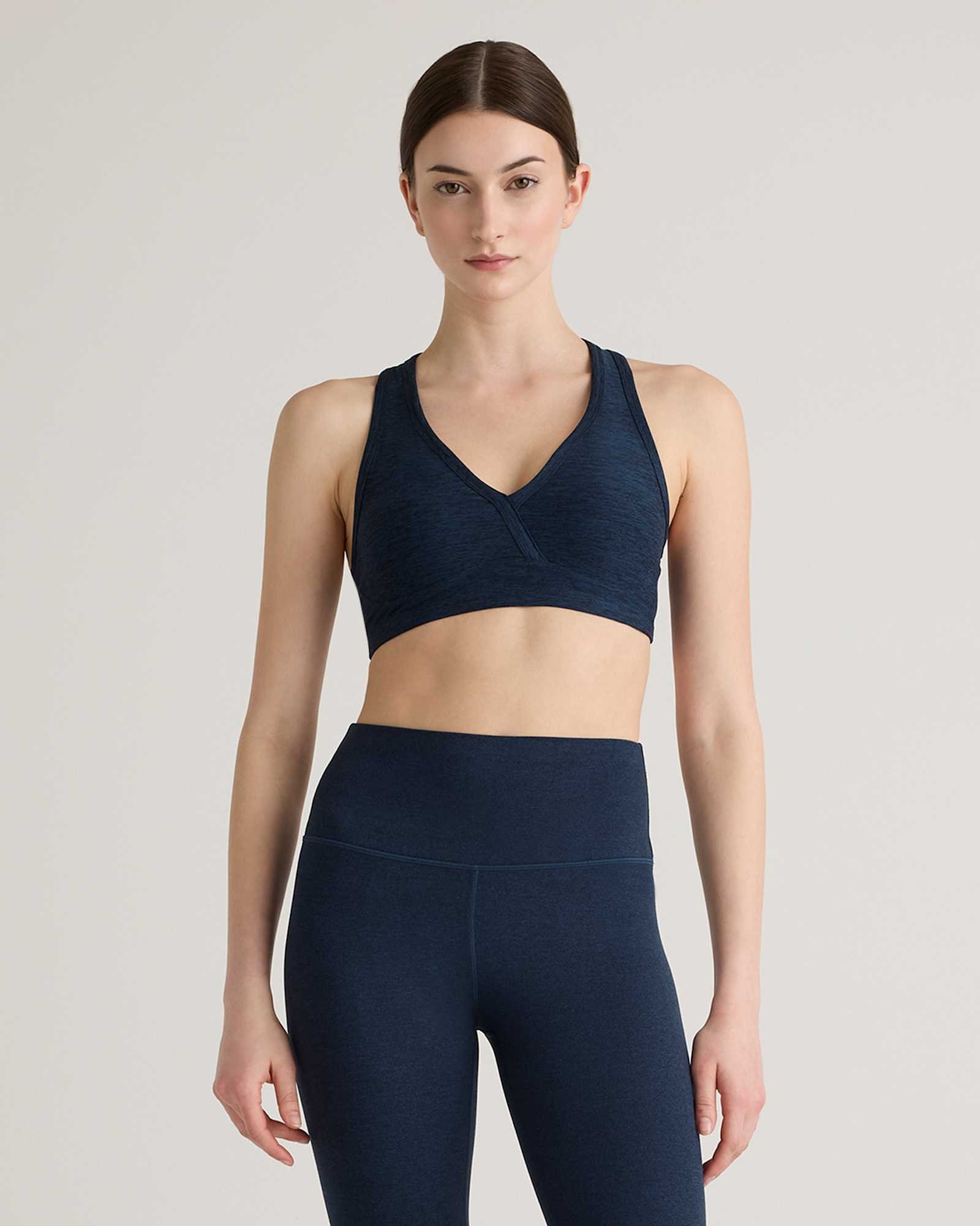 Ultra-Soft V-Neck Racerback Bra