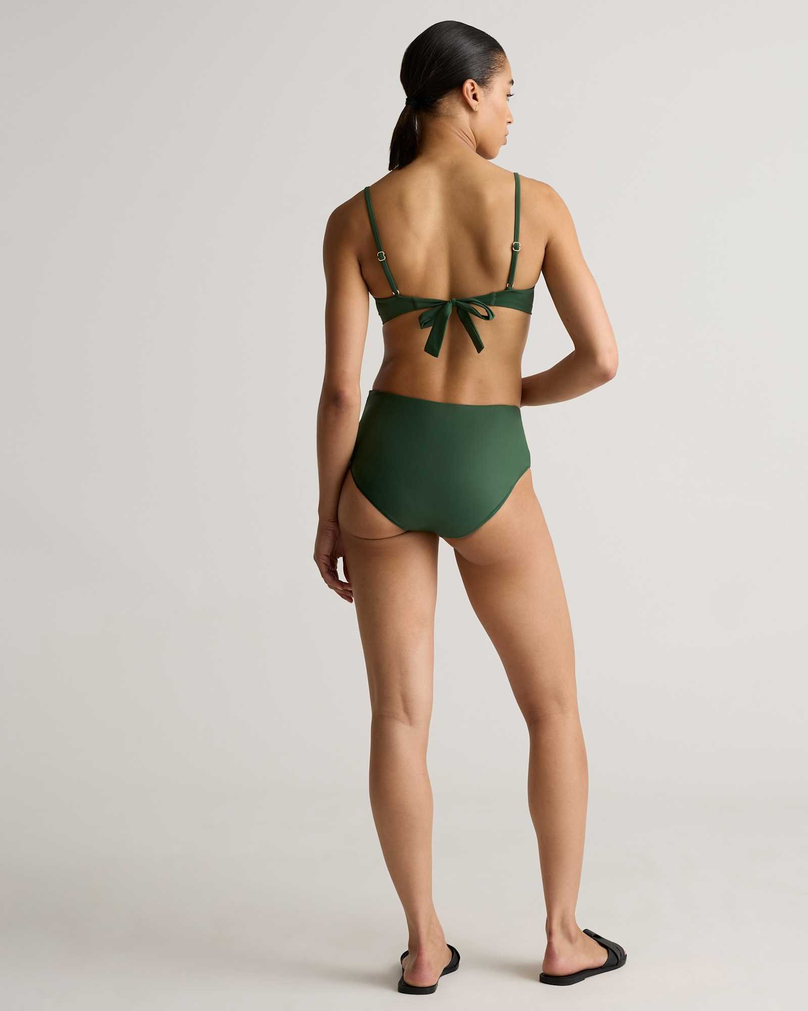 Italian Scoop Neck Bikini Top - 图片 2