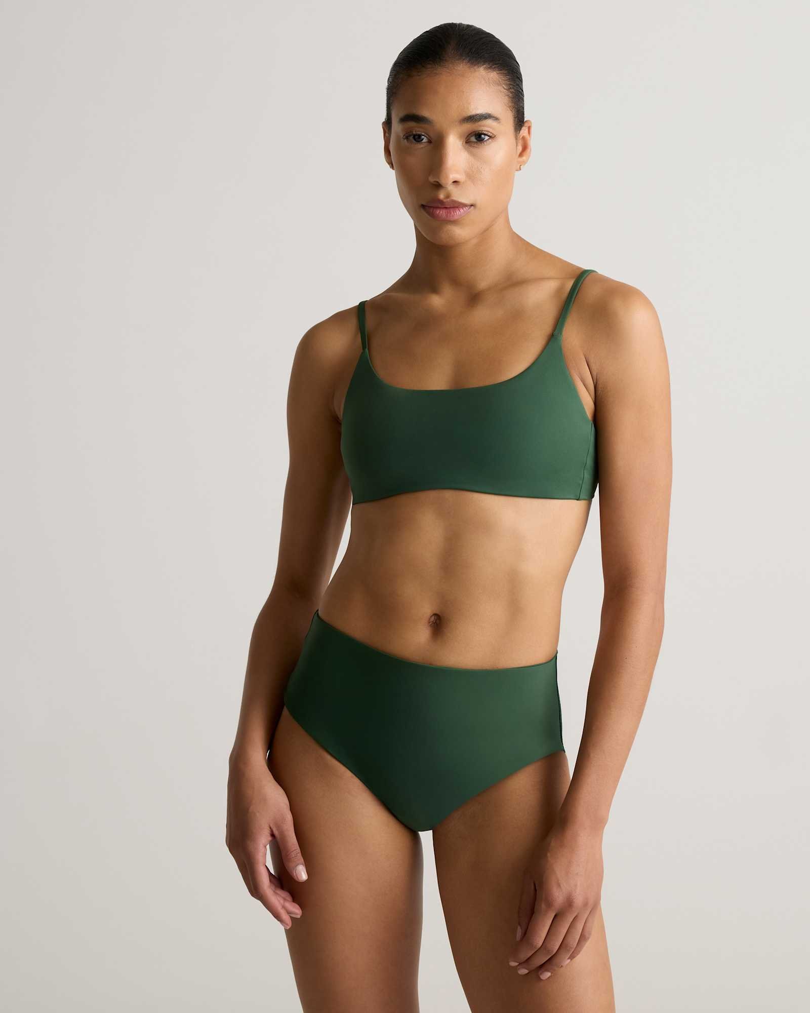 Italian Scoop Neck Bikini Top - 图片 5