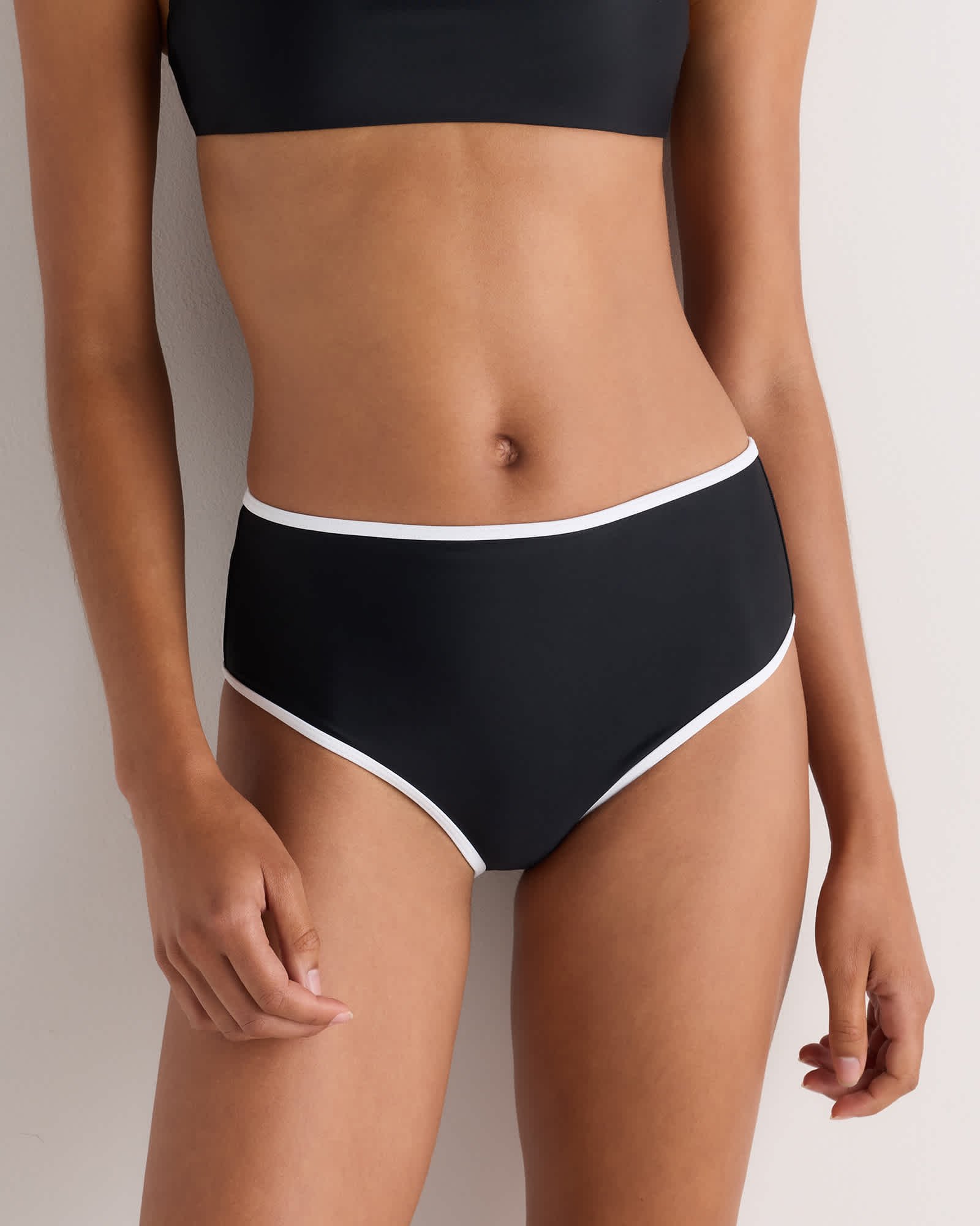 Italian High Rise Bikini Bottom
