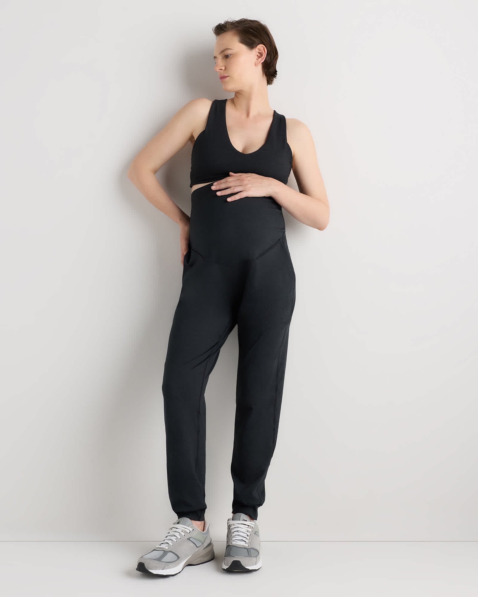 Ultra-Soft Maternity Joggers - Maternity - 图片 2