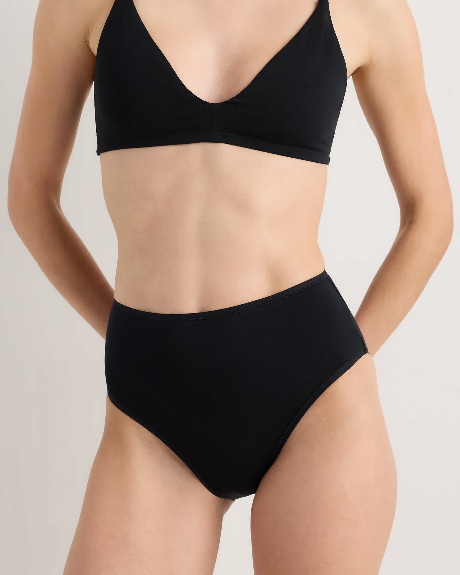 Organic Cotton High Waisted Brief (6 Pack)