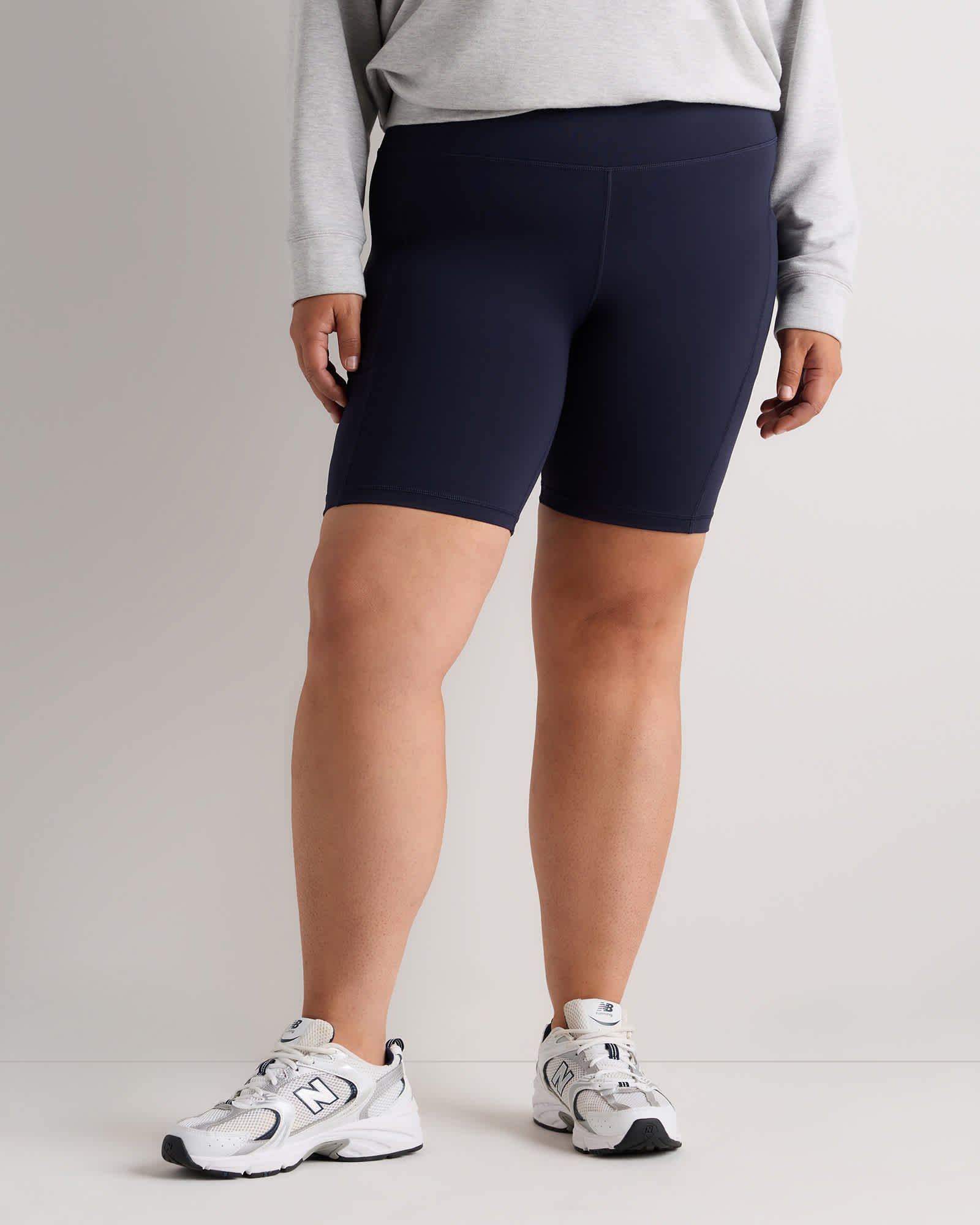 Women's Plus Size Ultra-Form Pocket Bike Short - 9"
