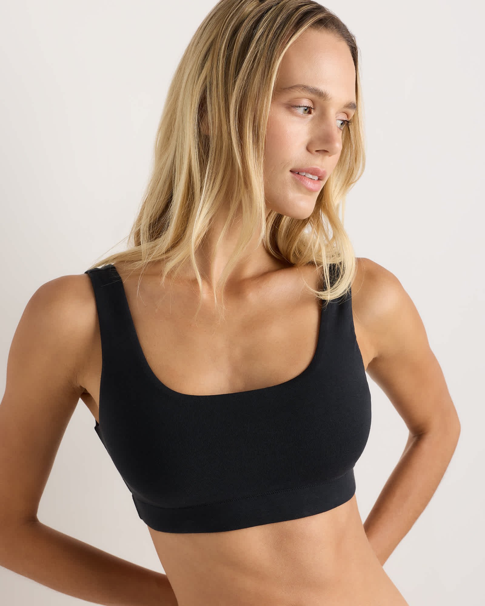 Organic Cotton Tank Bralette (2-pack) - 图片 7