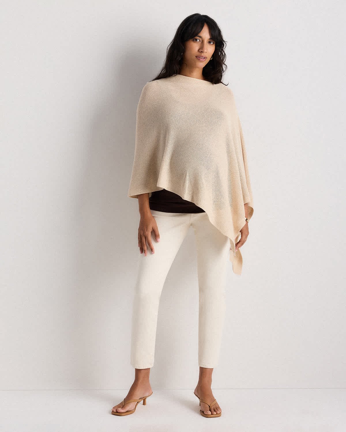 Lightweight Cotton Cashmere Nursing Shawl - 图片 6