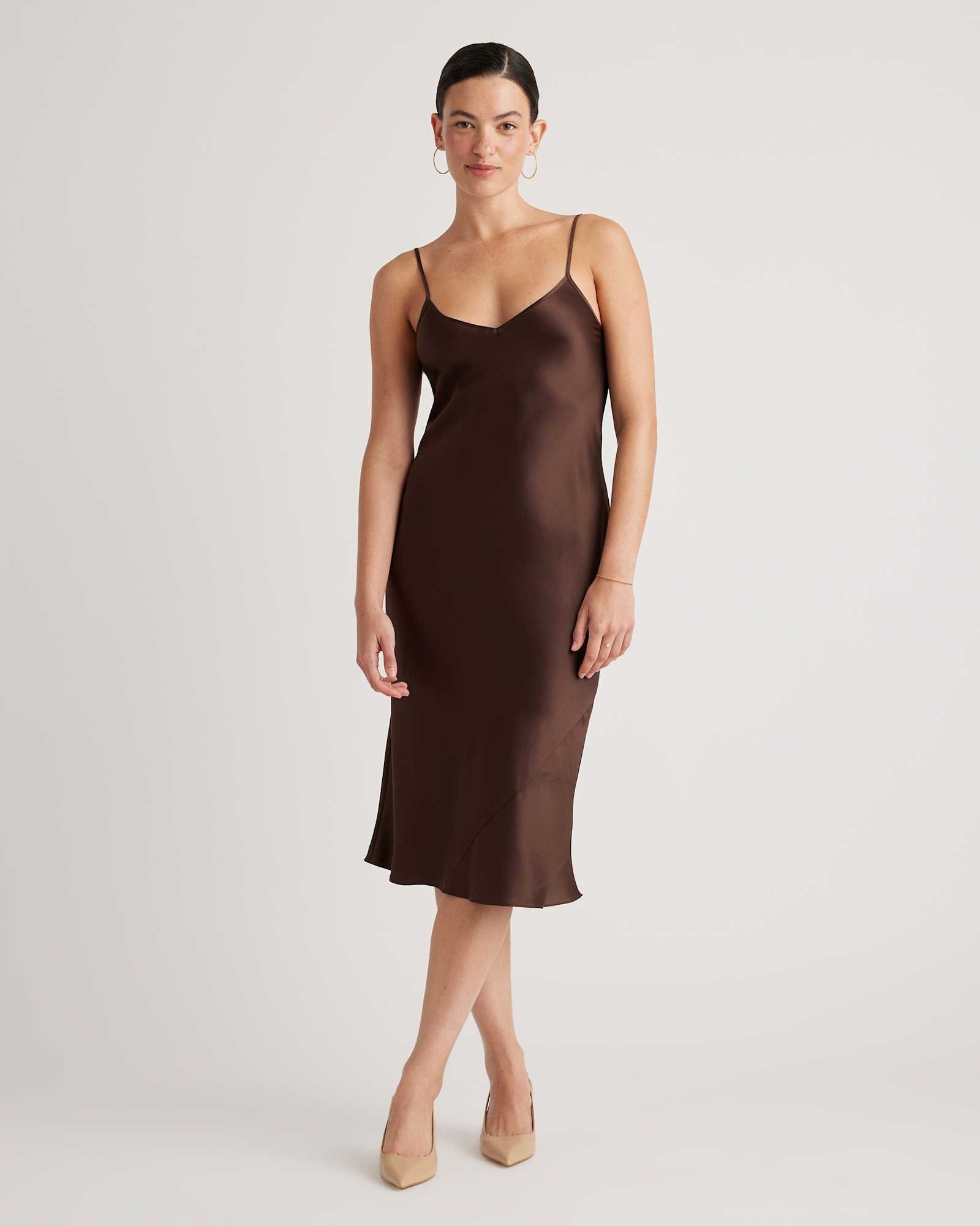 100% Washable Silk Slip Dress