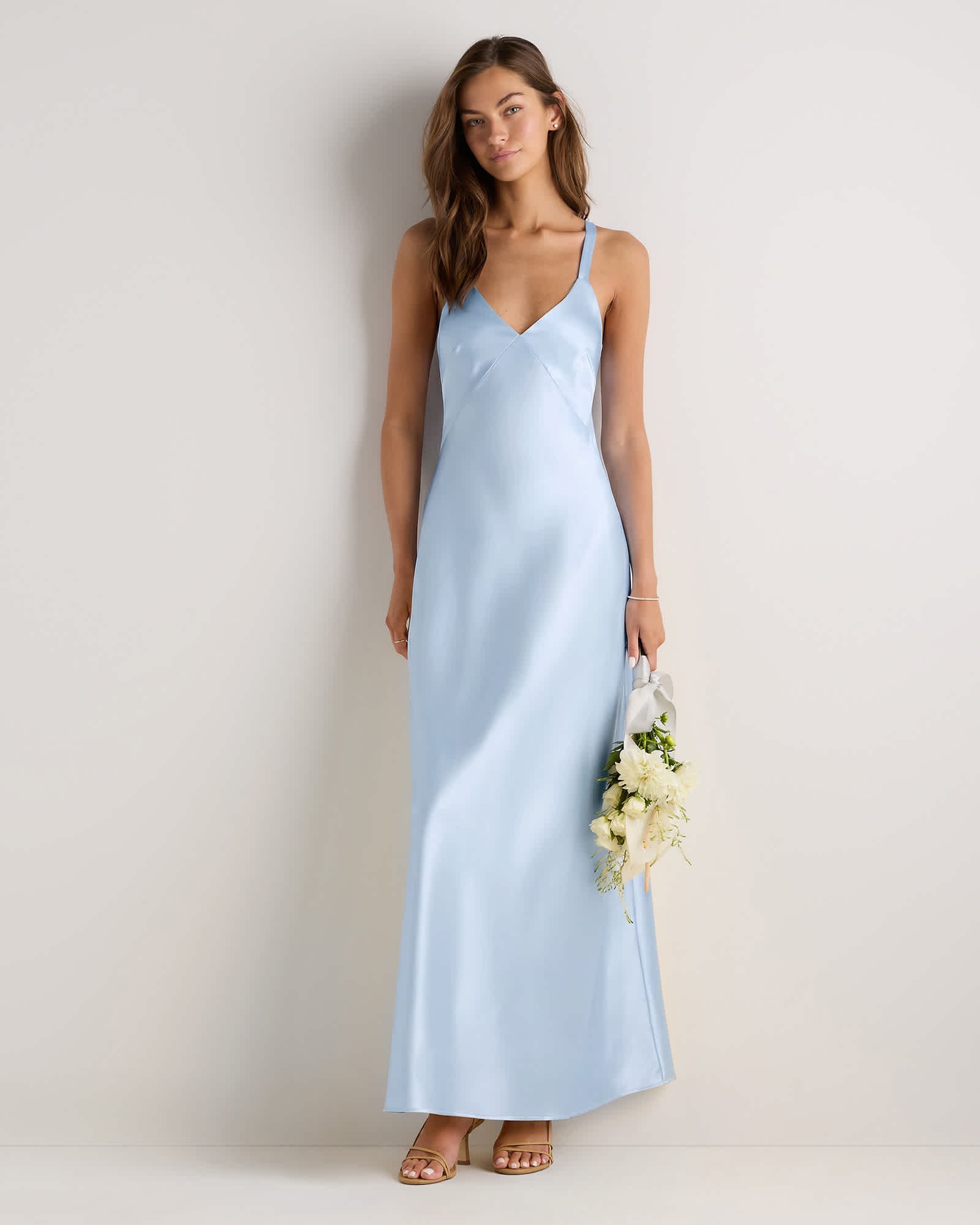 Bianca Stretch Satin Dress