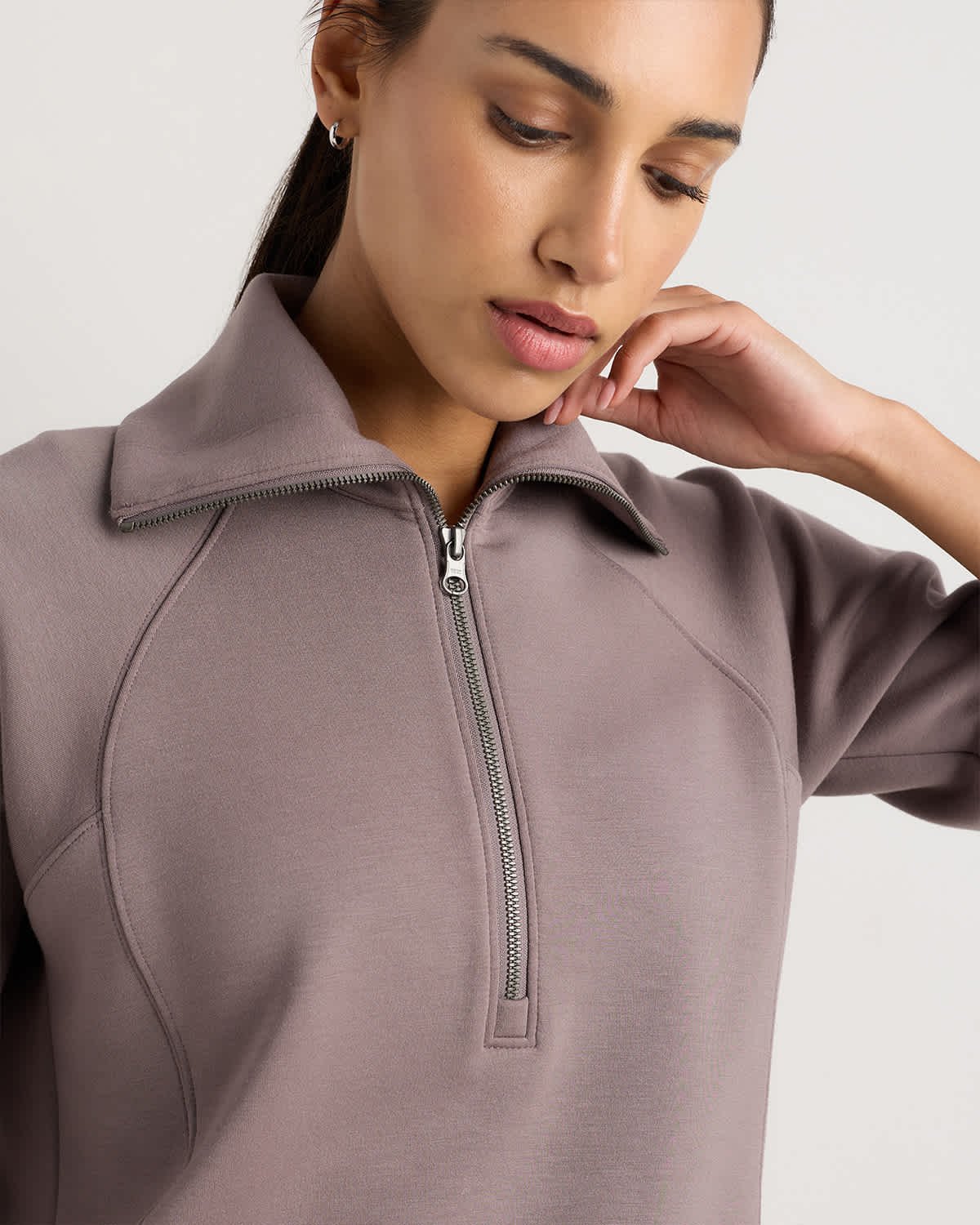 CloudComfort Half Zip Sweatshirt - 图片 5