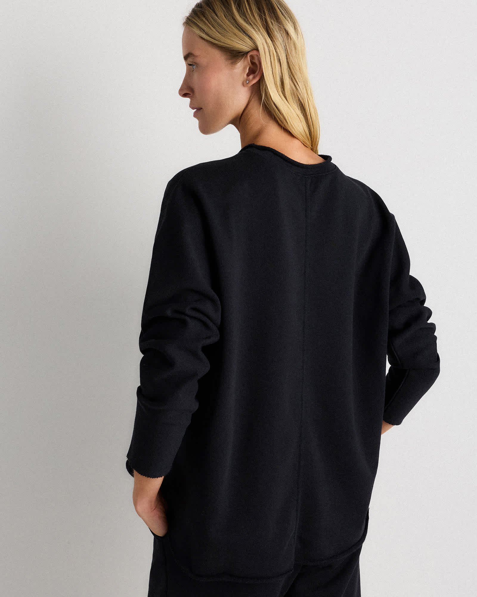 Organic French Terry Crew - 图片 6