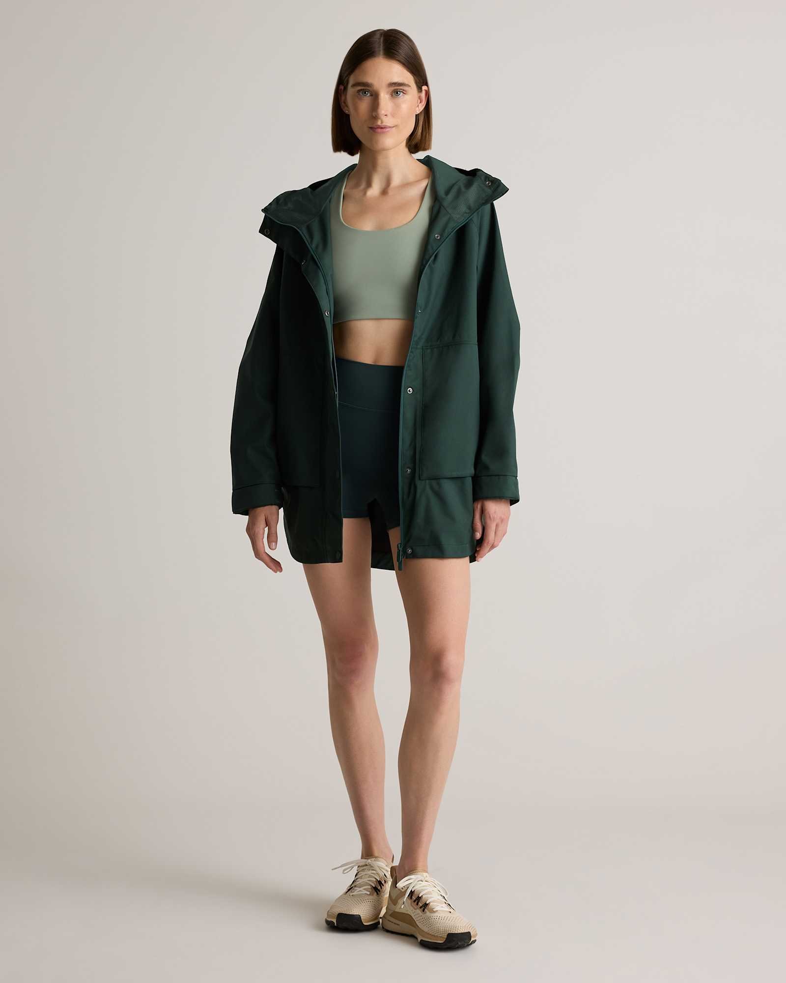 Weather Proof Oversized Rain Jacket - 图片 2