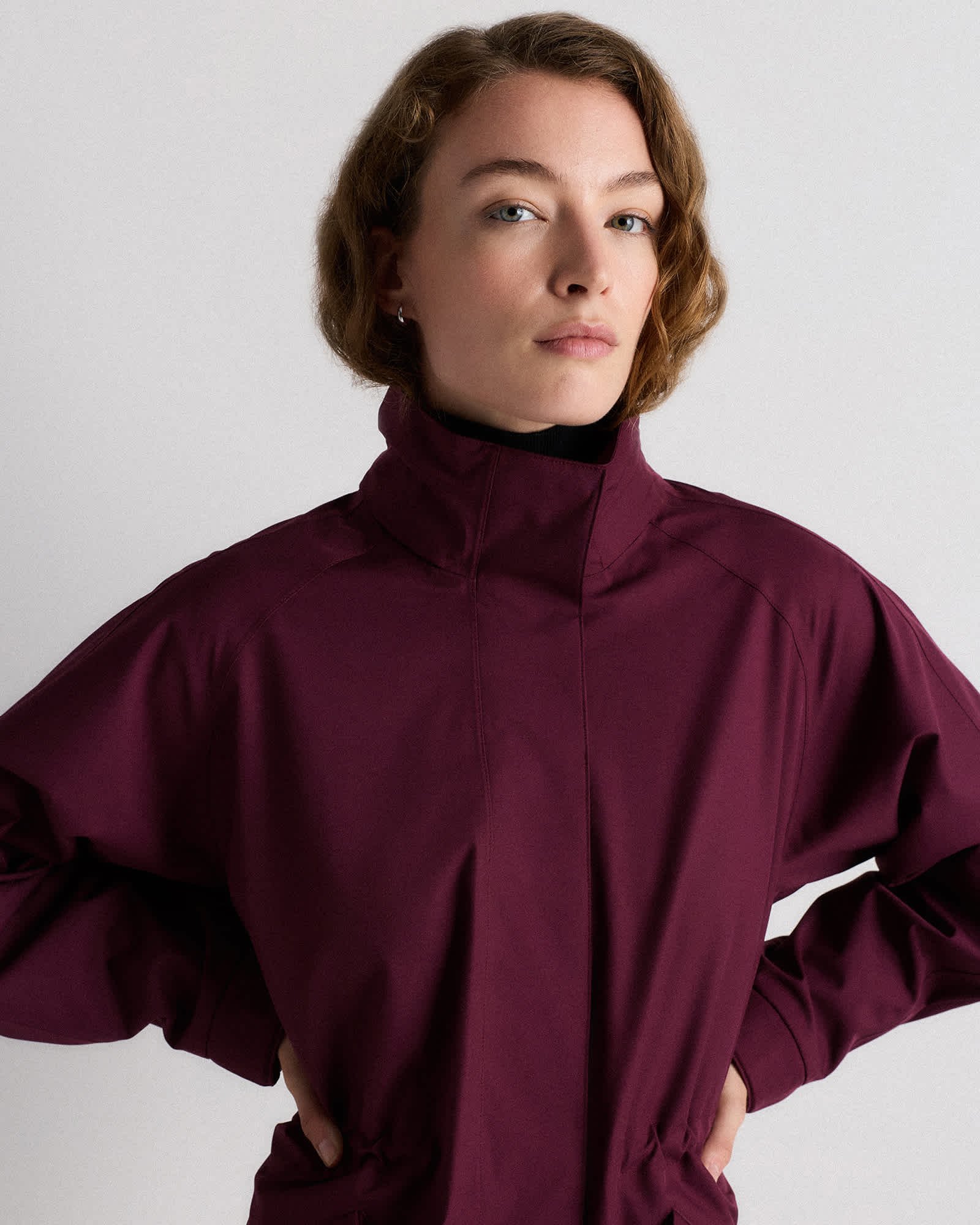 Weather Proof Rain Trench Coat - 图片 6