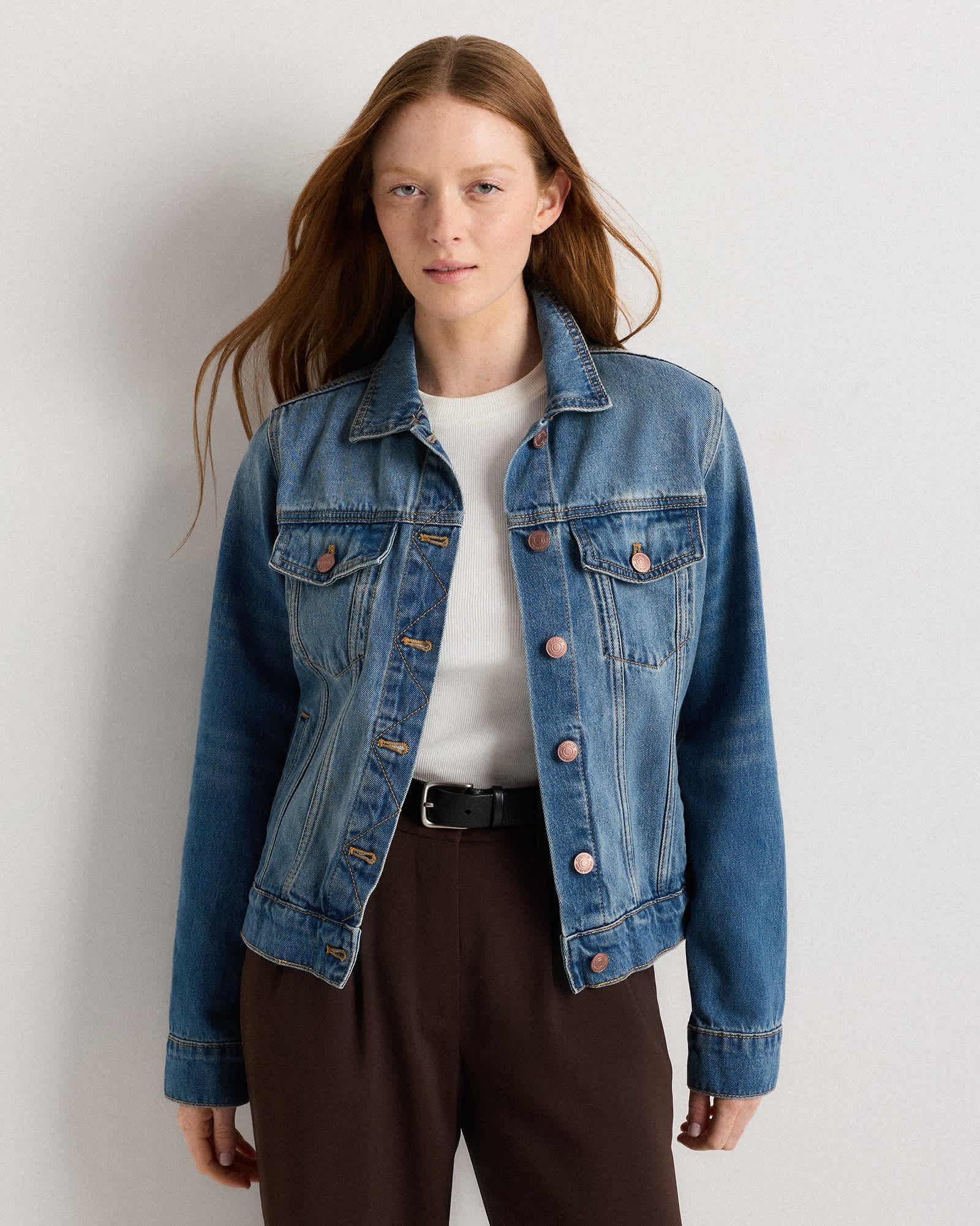 Women's 100% Organic Cotton Denim Jacket