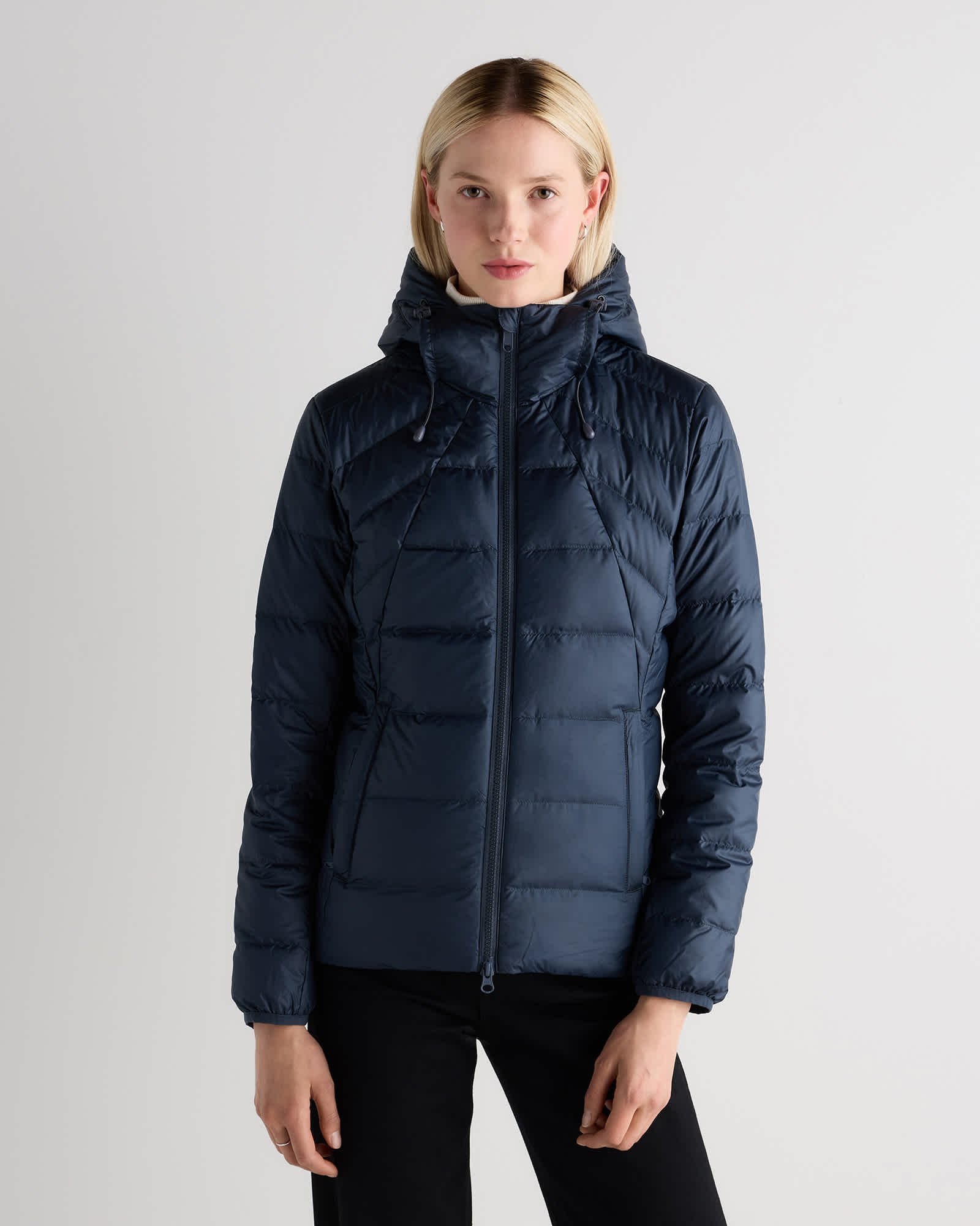 Lightweight Down Packable Puffer Hooded Jacket - 图片 6