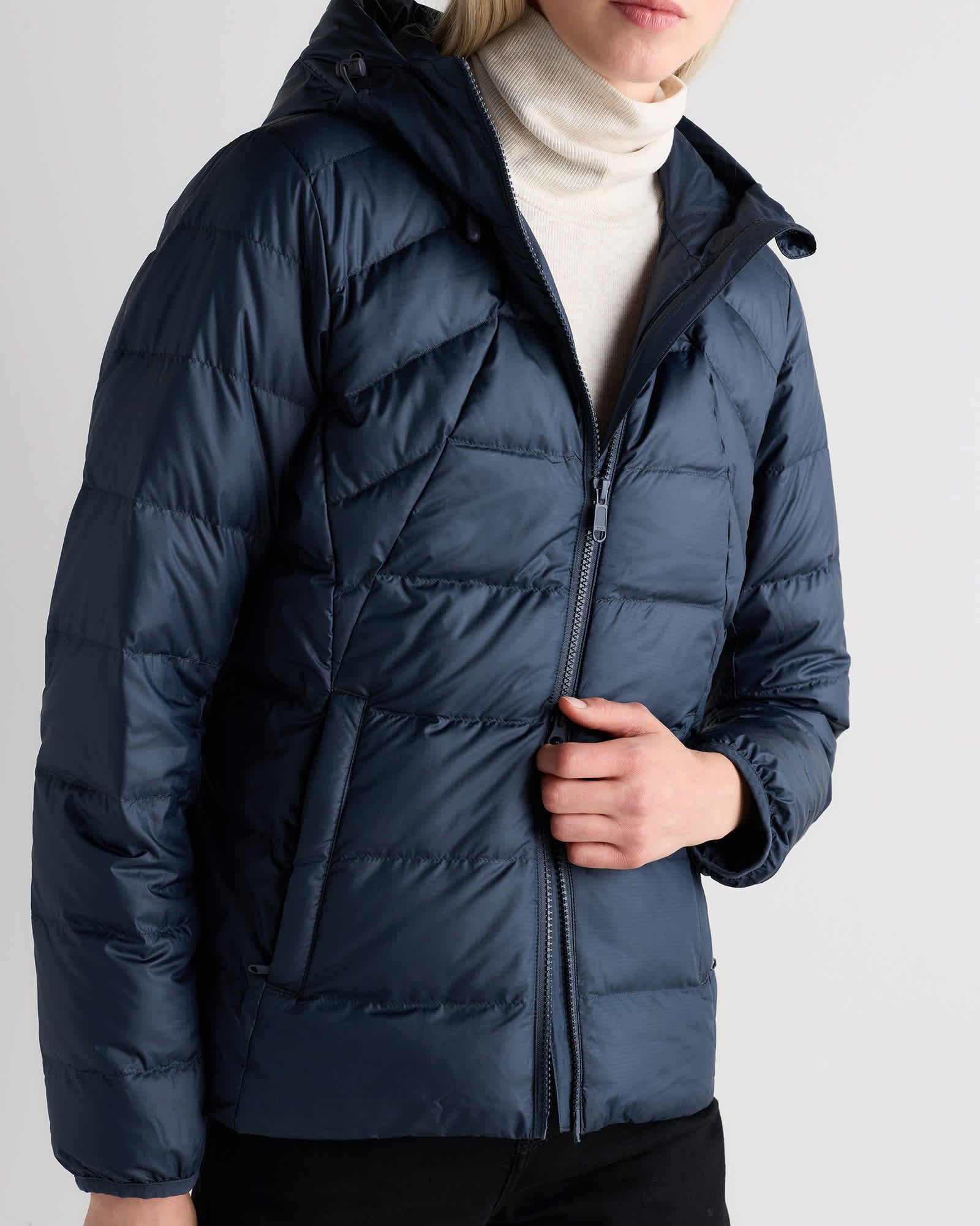 Lightweight Down Packable Puffer Hooded Jacket - 图片 7