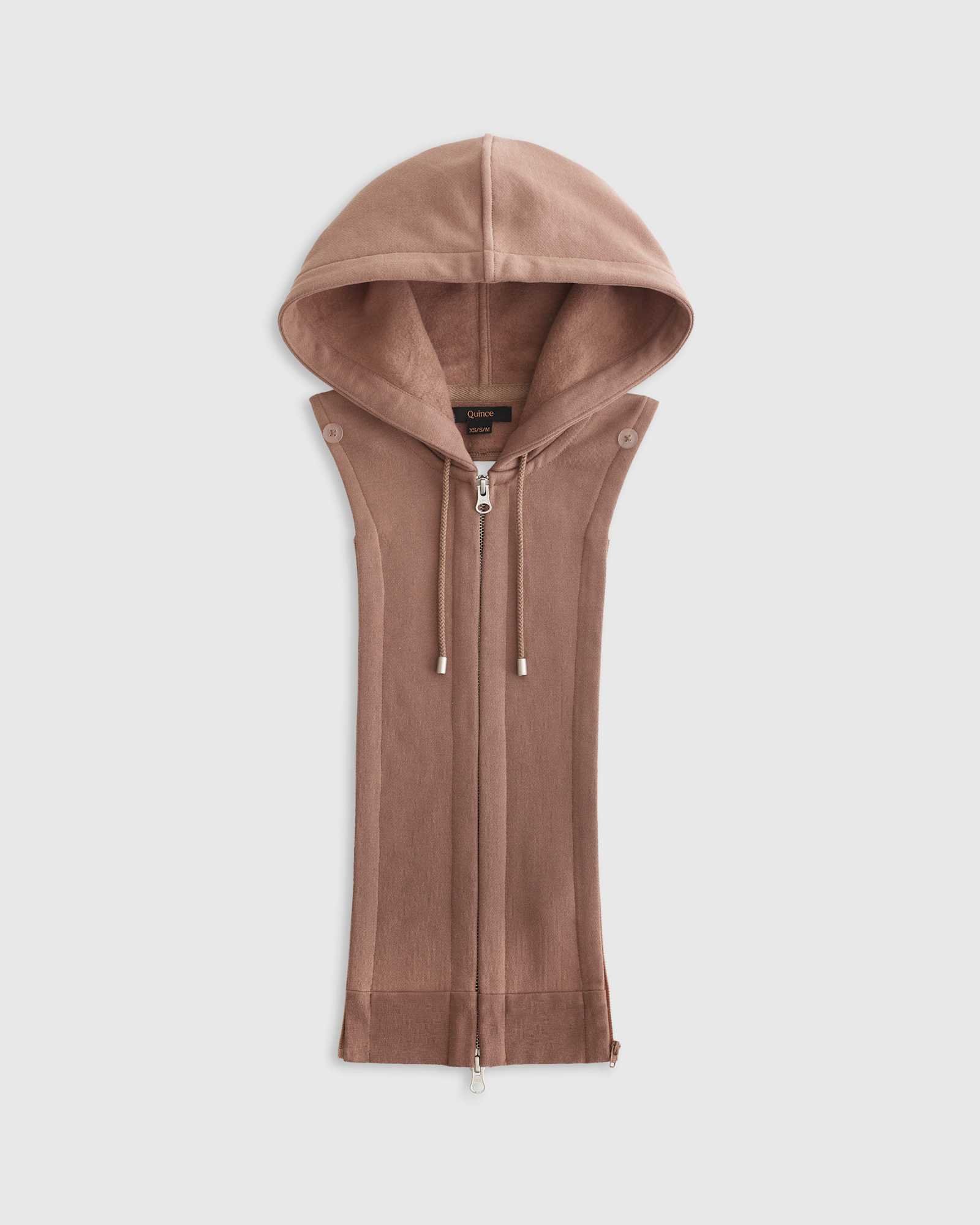 Organic Heavyweight Fleece Hoodie Blazer Insert