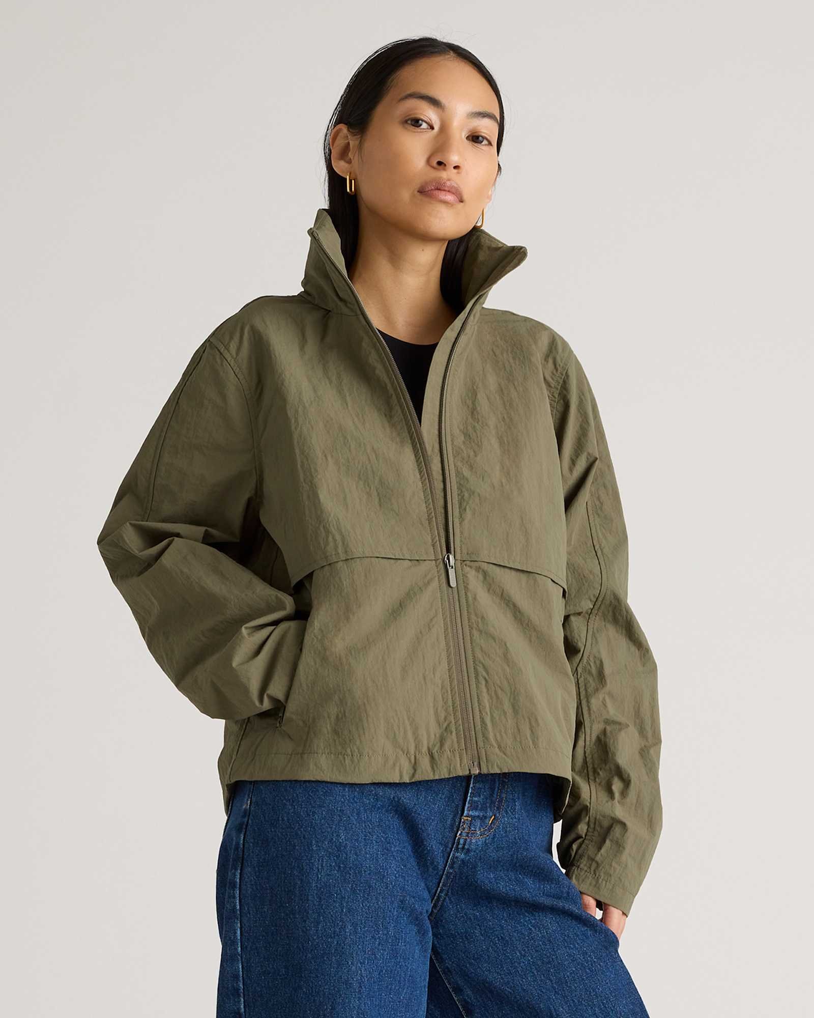 Water Repellant Windbreaker Jacket