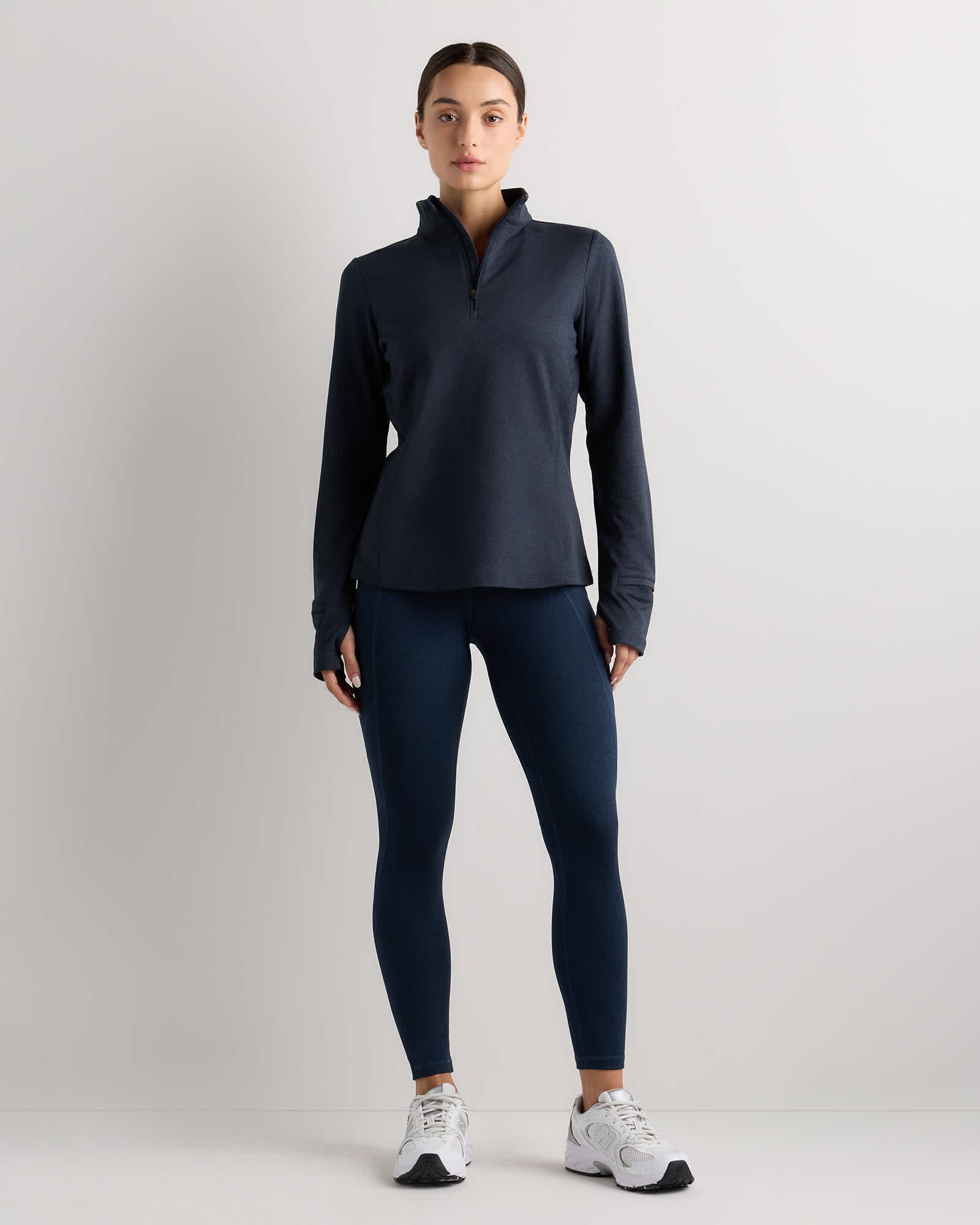 Flowknit Quarter-Zip Pullover - 图片 2