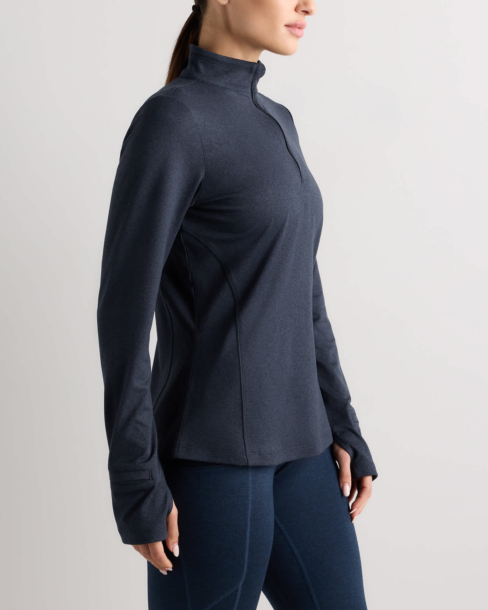Flowknit Quarter-Zip Pullover - 图片 3