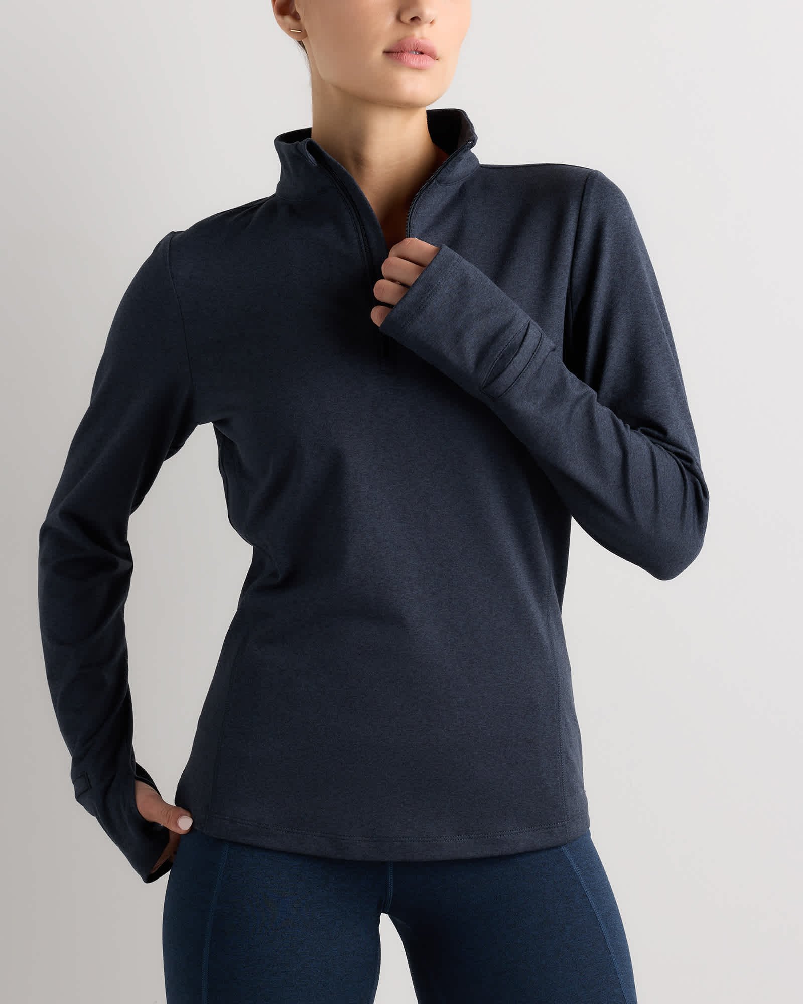Flowknit Quarter-Zip Pullover - 图片 5