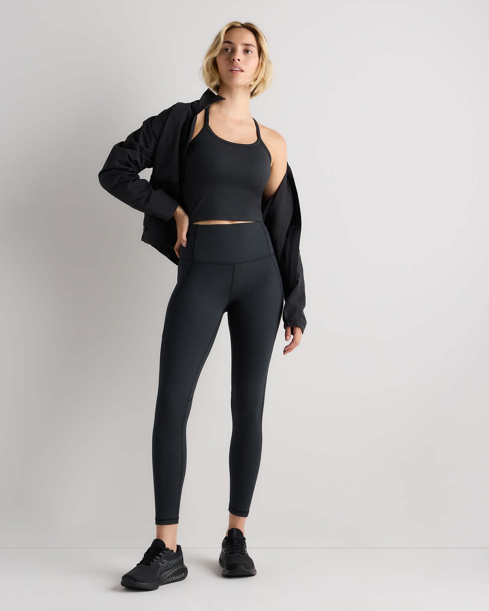 Ultra-Soft Y-Back Cropped Bra Tank - 图片 2