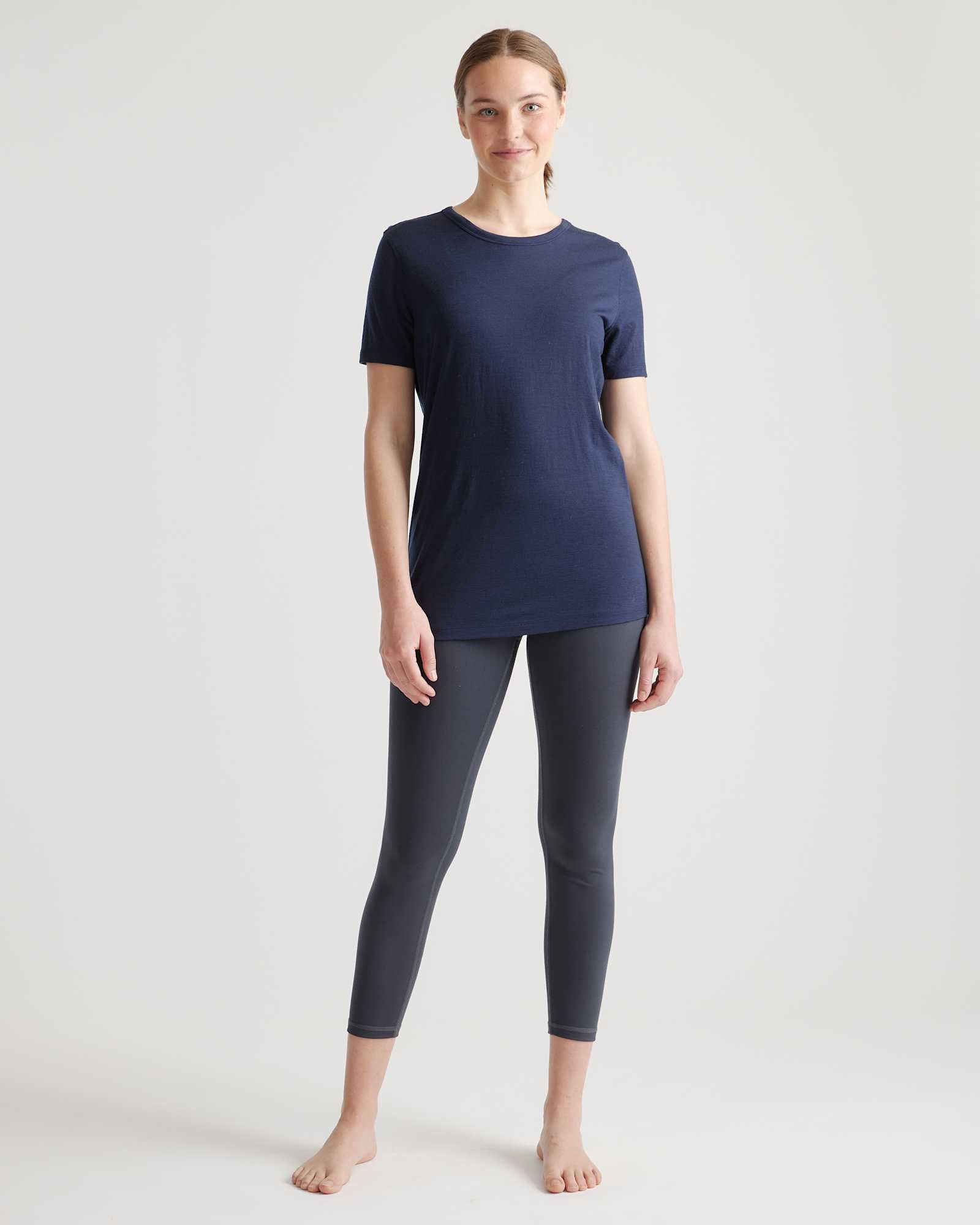 100% Merino Wool All-Season Base Layer Tee - 图片 2