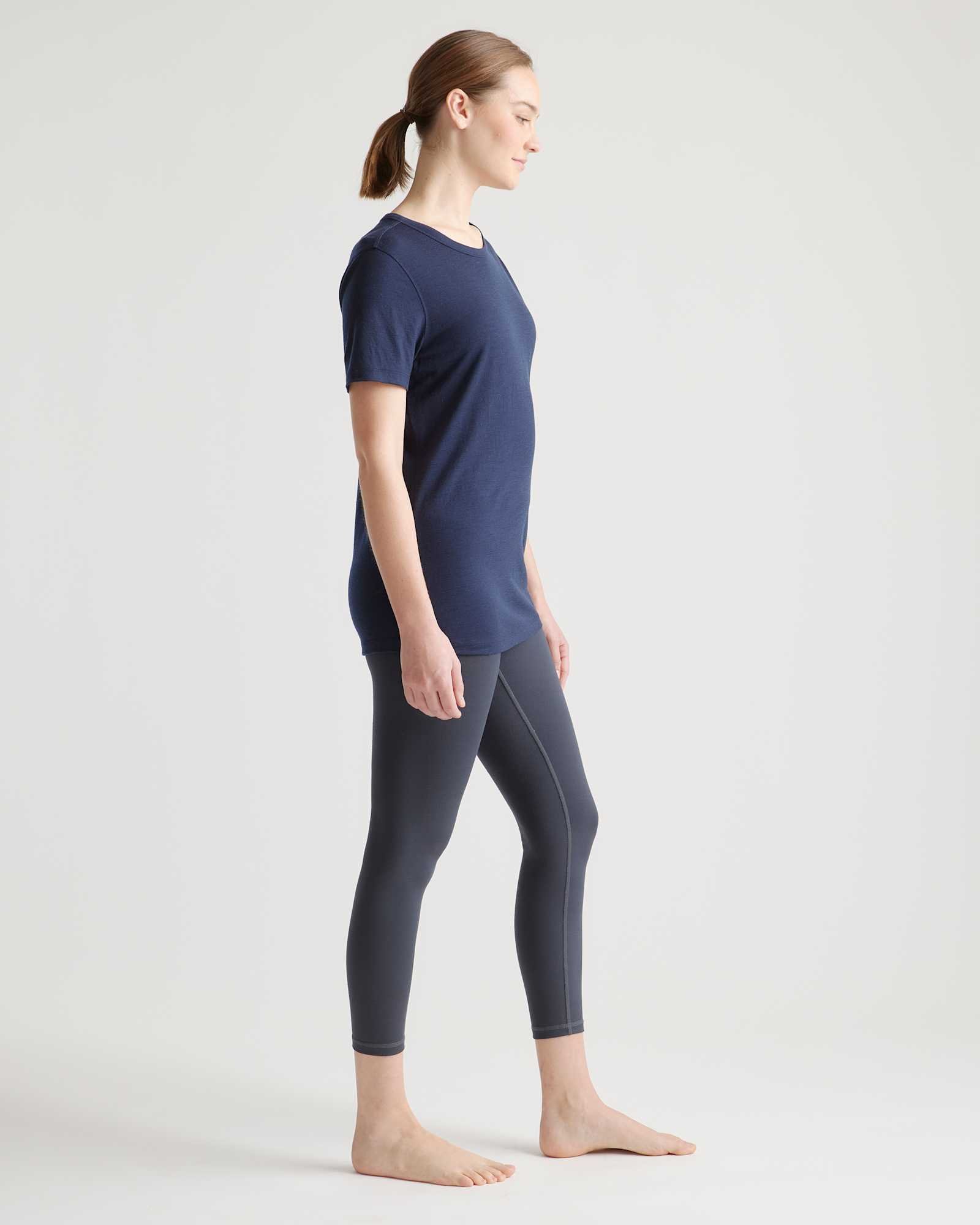 100% Merino Wool All-Season Base Layer Tee - 图片 4