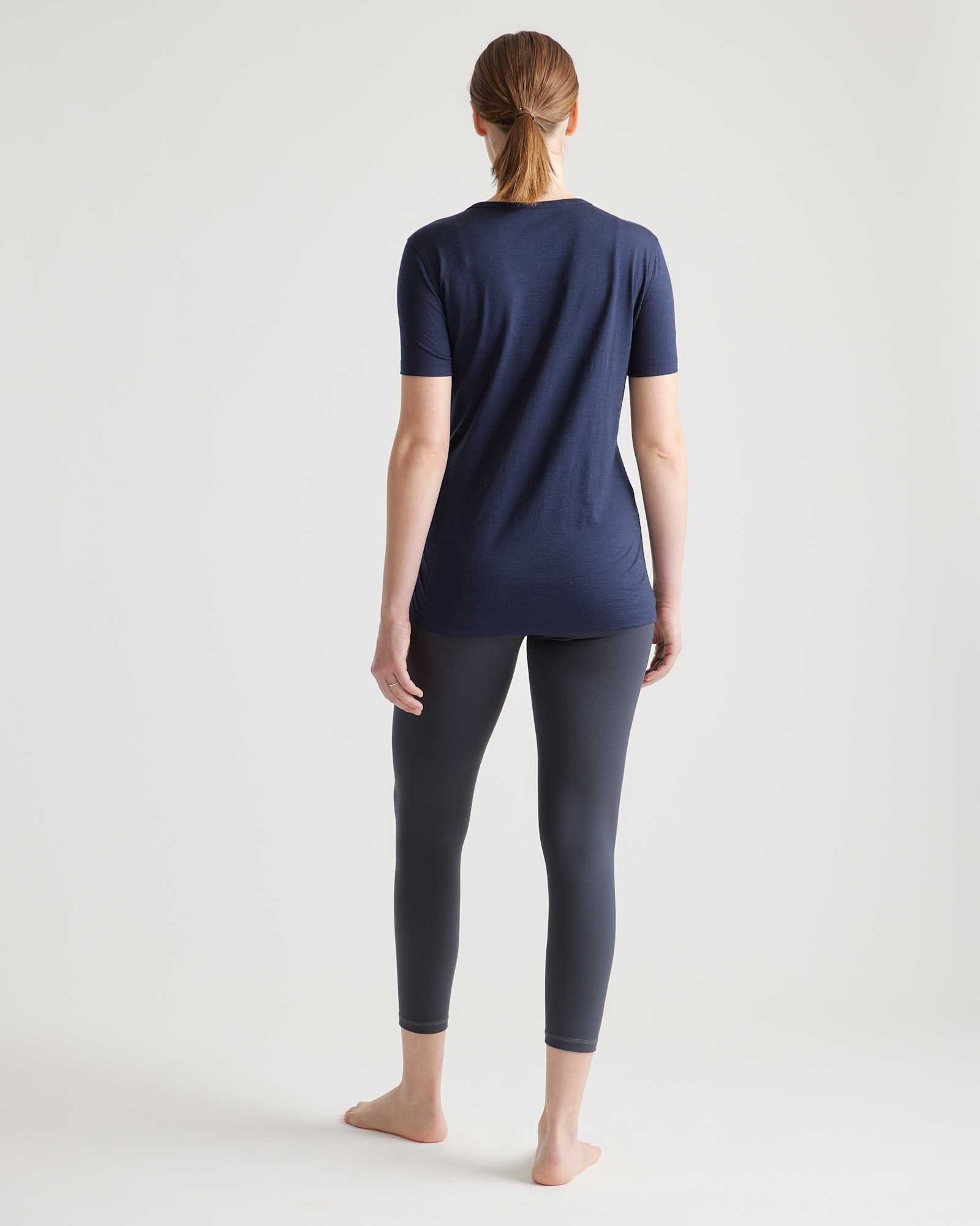 100% Merino Wool All-Season Base Layer Tee - 图片 5