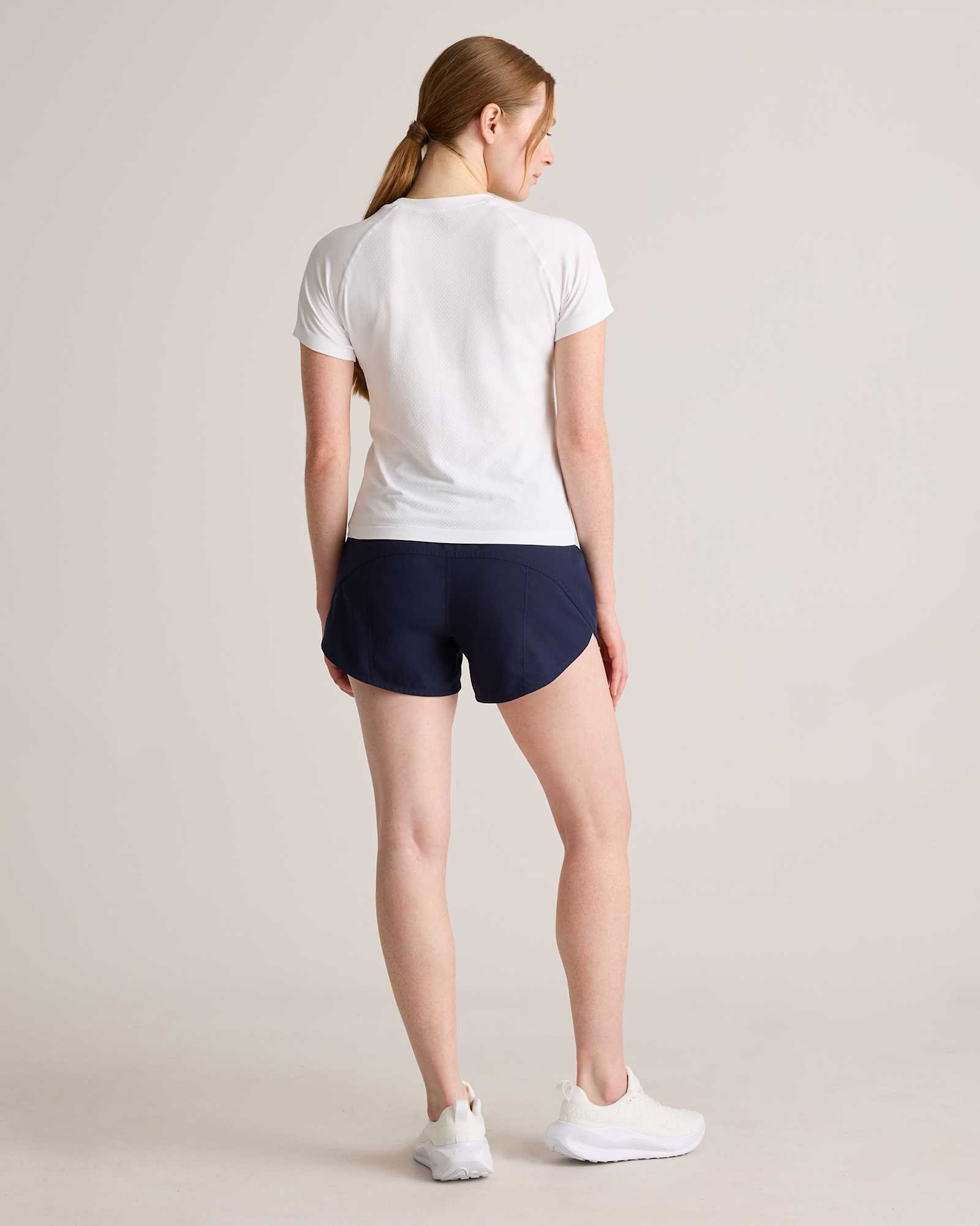 Seamless Waist-Length Short Sleeve Tee - 图片 6