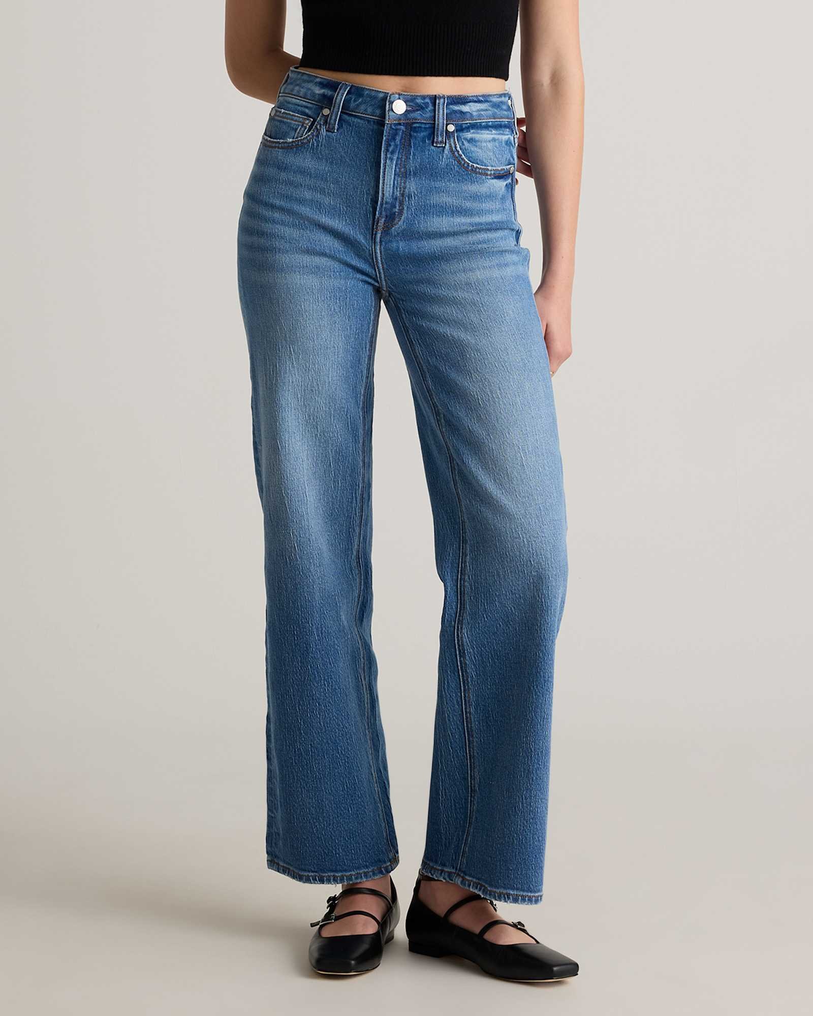 Bella Stretch Relaxed Straight Jeans