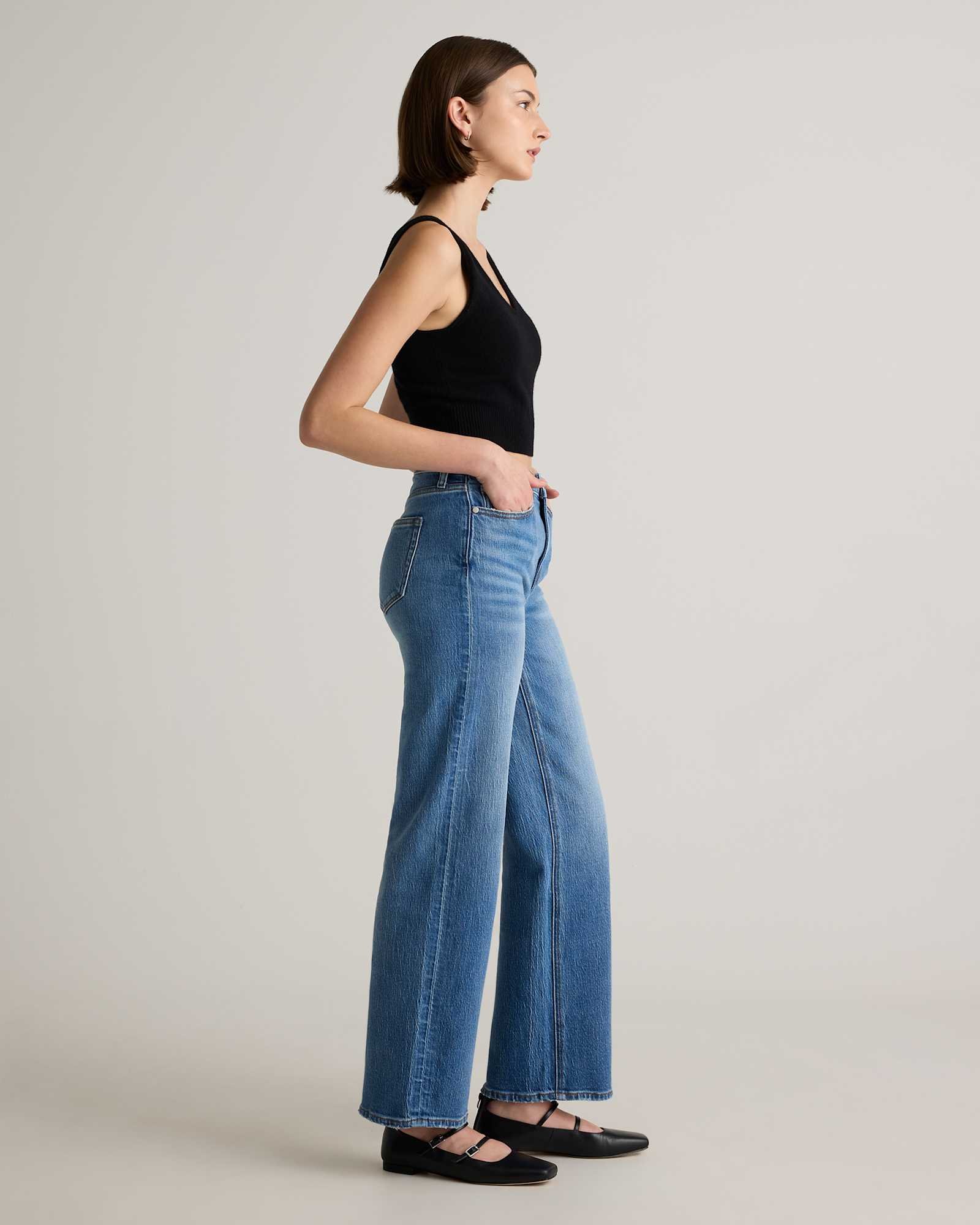 Bella Stretch Relaxed Straight Jeans - 图片 7